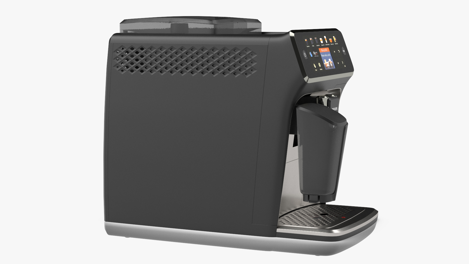 Coffee Machine Philips 5400 Lights On 3D