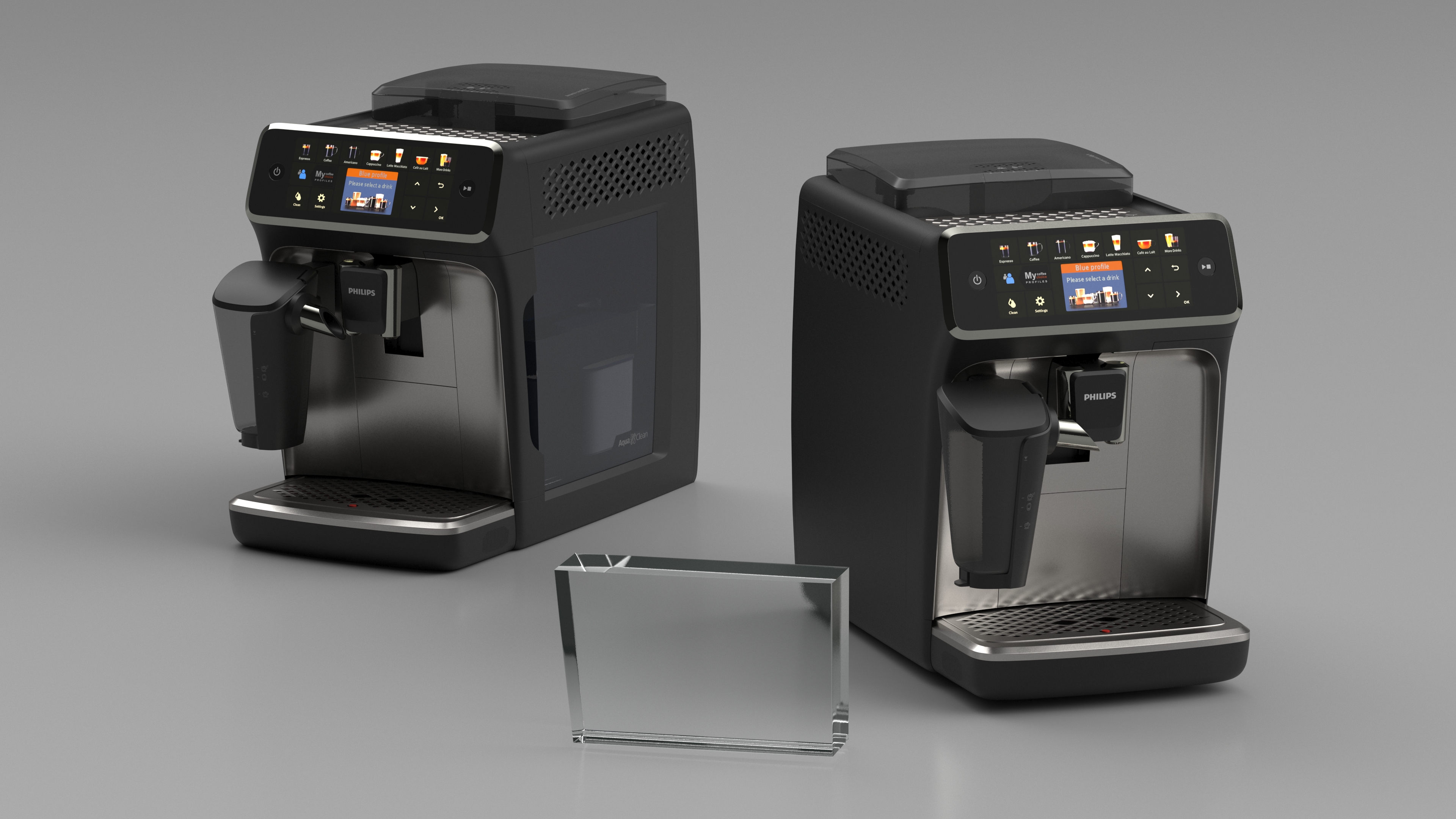 Coffee Machine Philips 5400 Lights On 3D