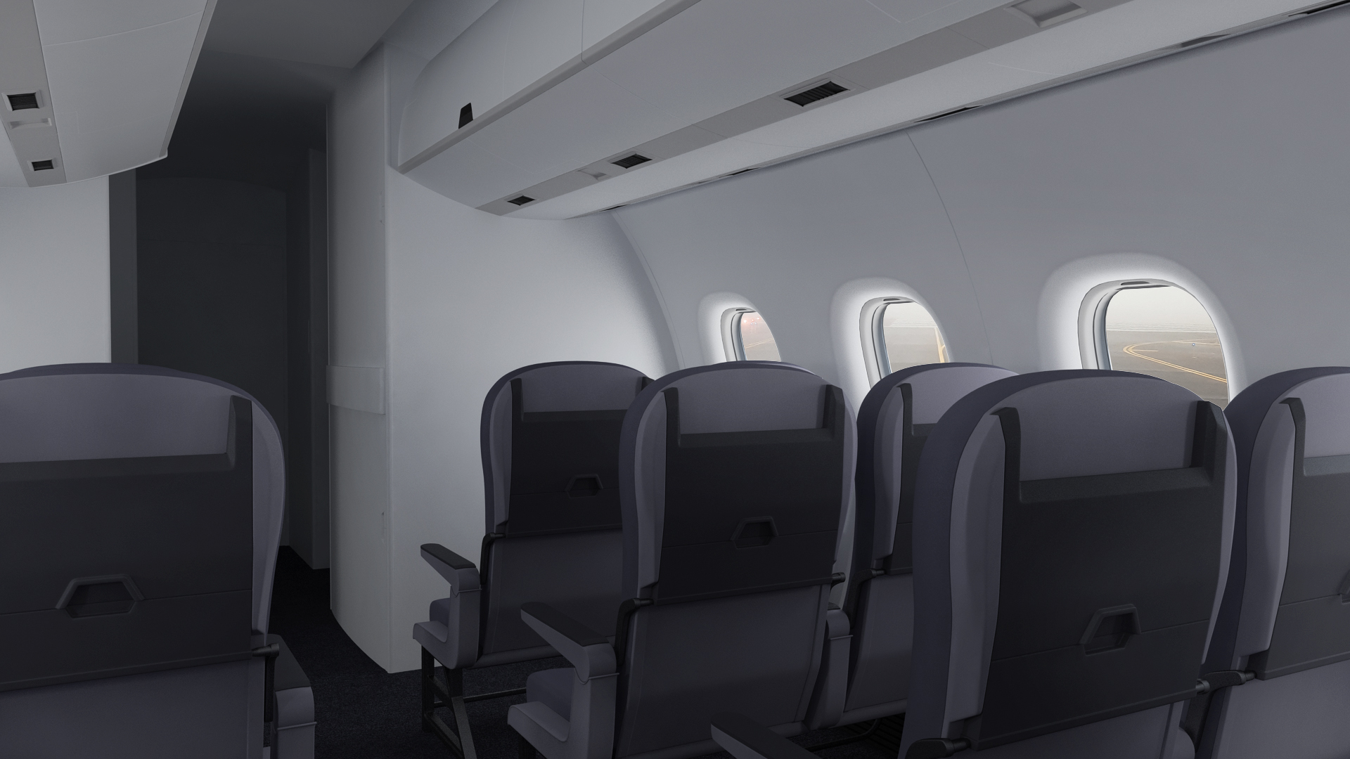 3D Embraer E-Jet E195-E2