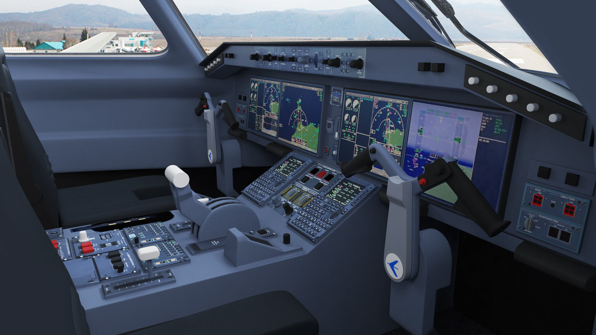 3D Embraer E-Jet E195-E2