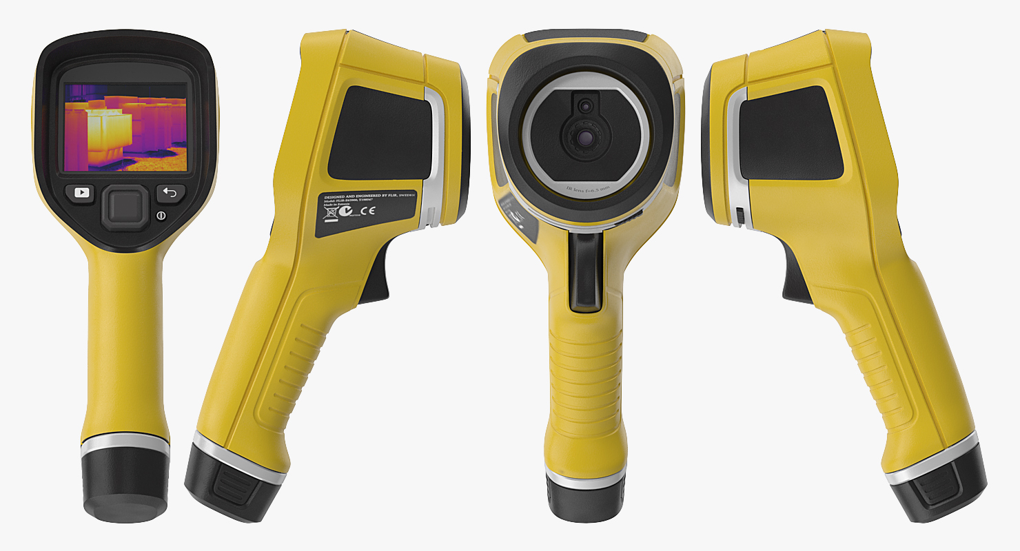 3D Handheld Thermal Imaging Camera