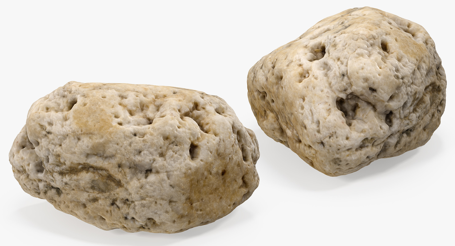 3D model Small Sea Rock with Holes
