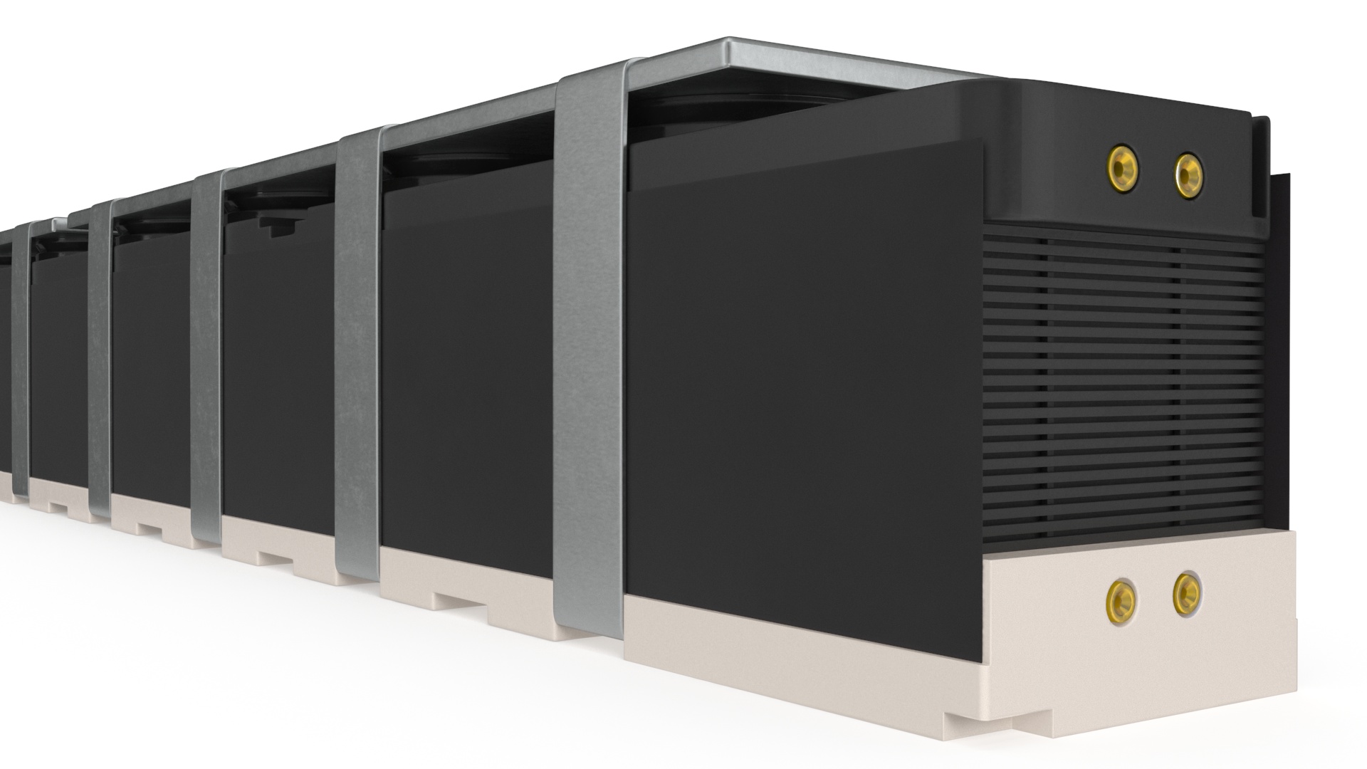 Hydrogen Fuel Cell Stack 4 kW 3D model