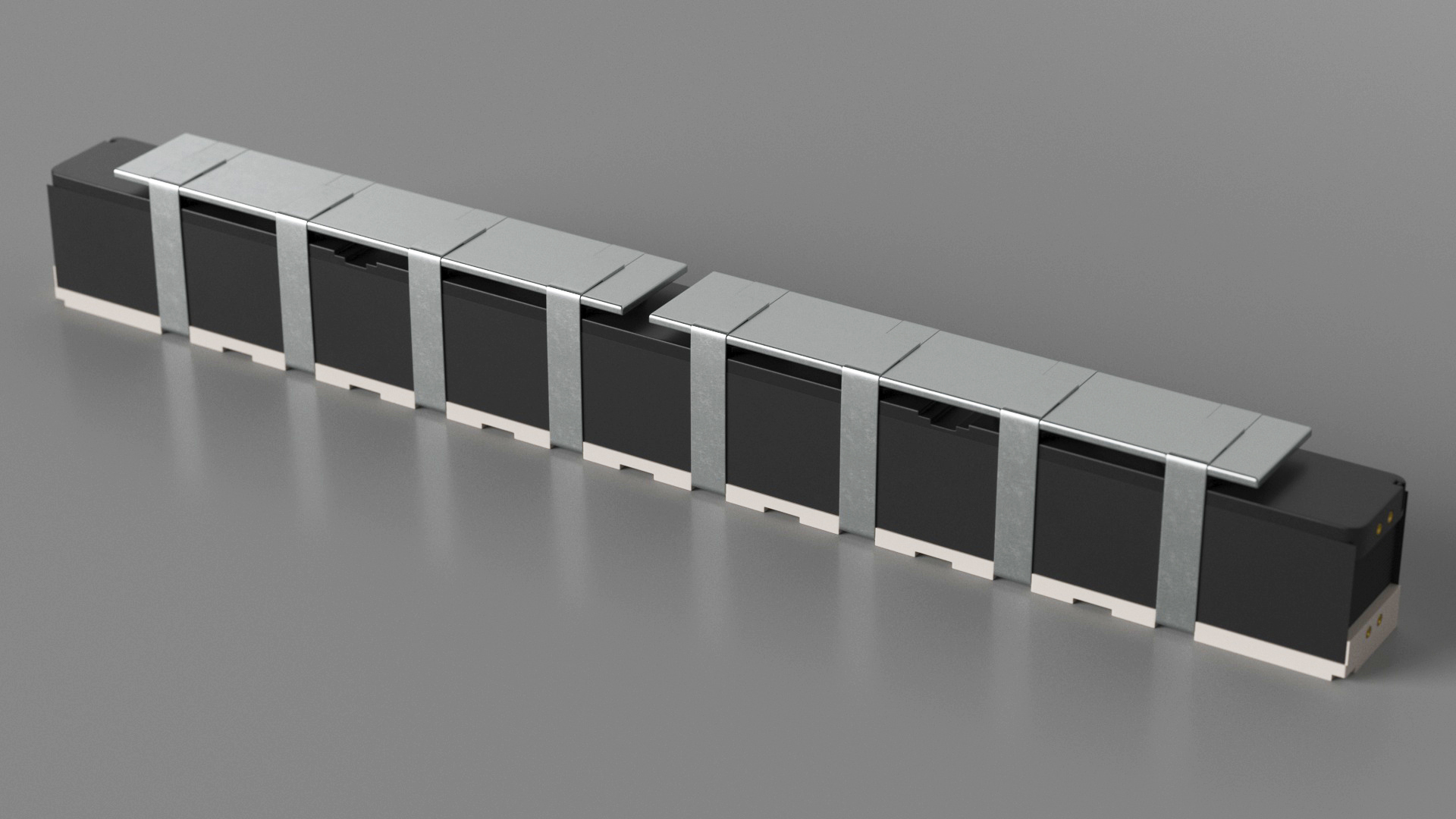 Hydrogen Fuel Cell Stack 4 kW 3D model