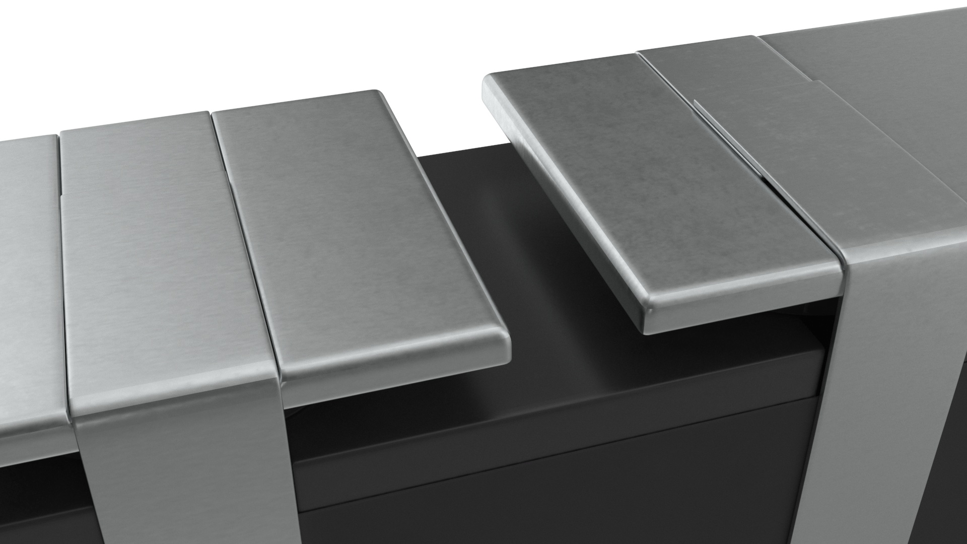 Hydrogen Fuel Cell Stack 4 kW 3D model