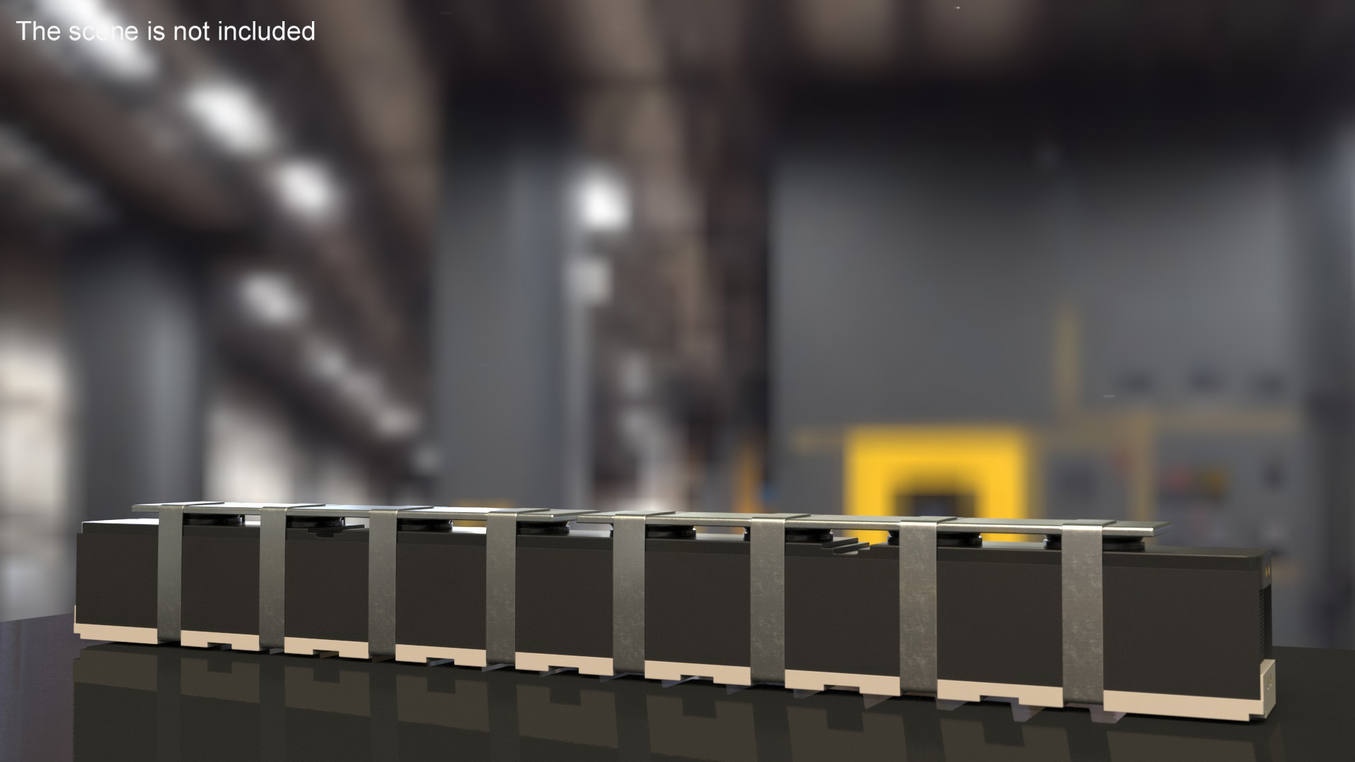 Hydrogen Fuel Cell Stack 4 kW 3D model