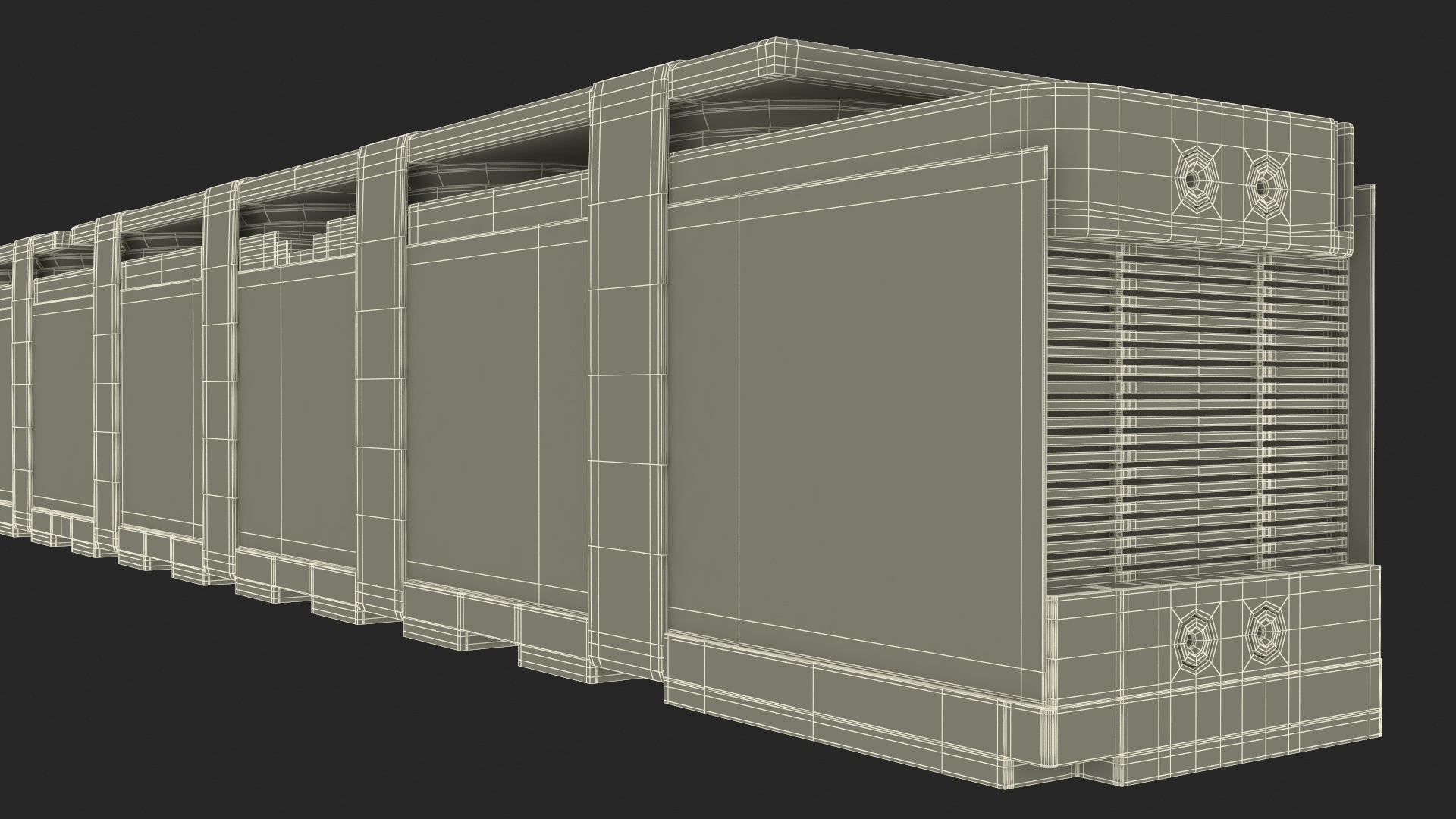 Hydrogen Fuel Cell Stack 4 kW 3D model