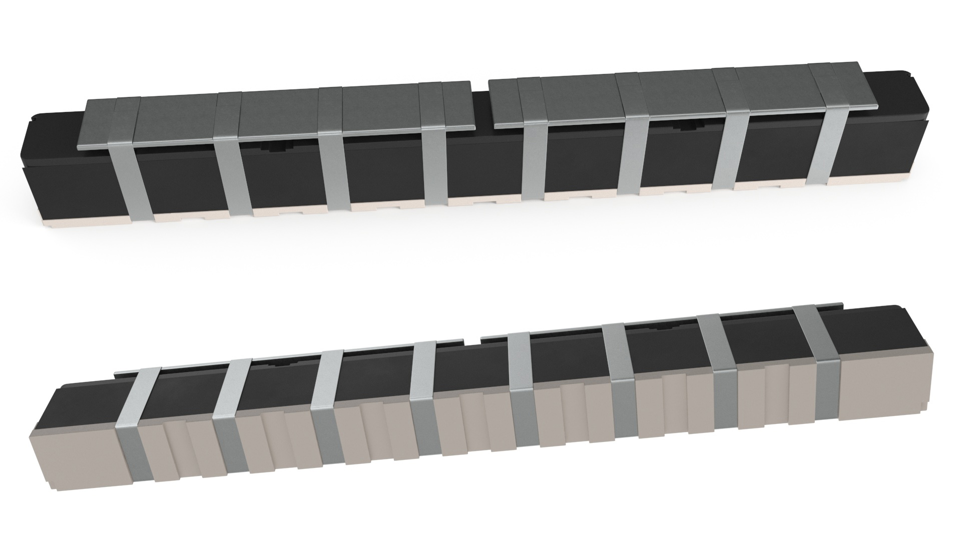 Hydrogen Fuel Cell Stack 4 kW 3D model