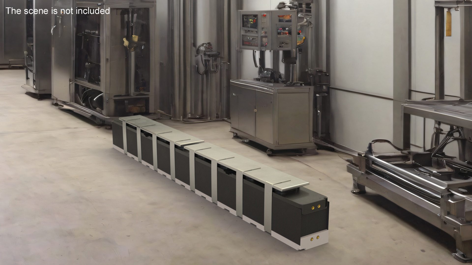 Hydrogen Fuel Cell Stack 4 kW 3D model