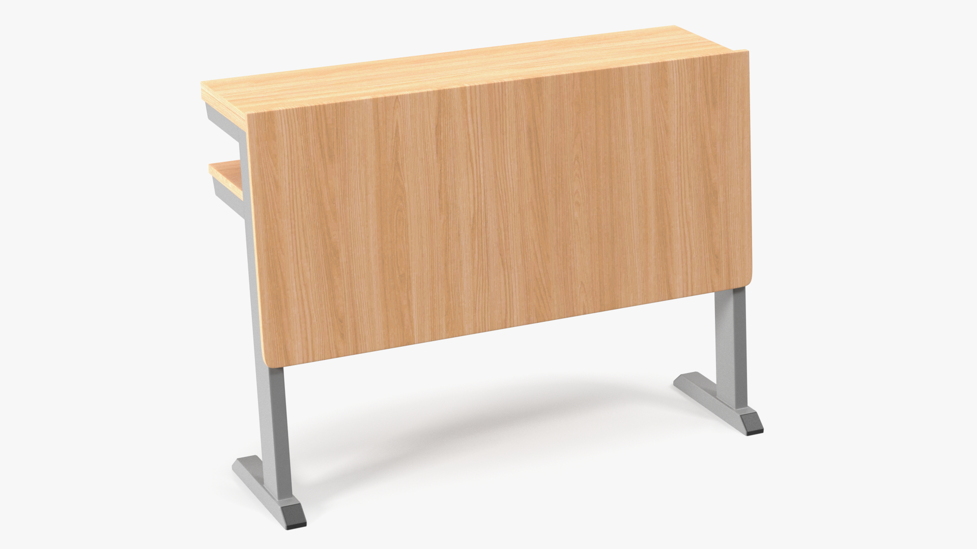 3D model University Seating System Table For Two Seats