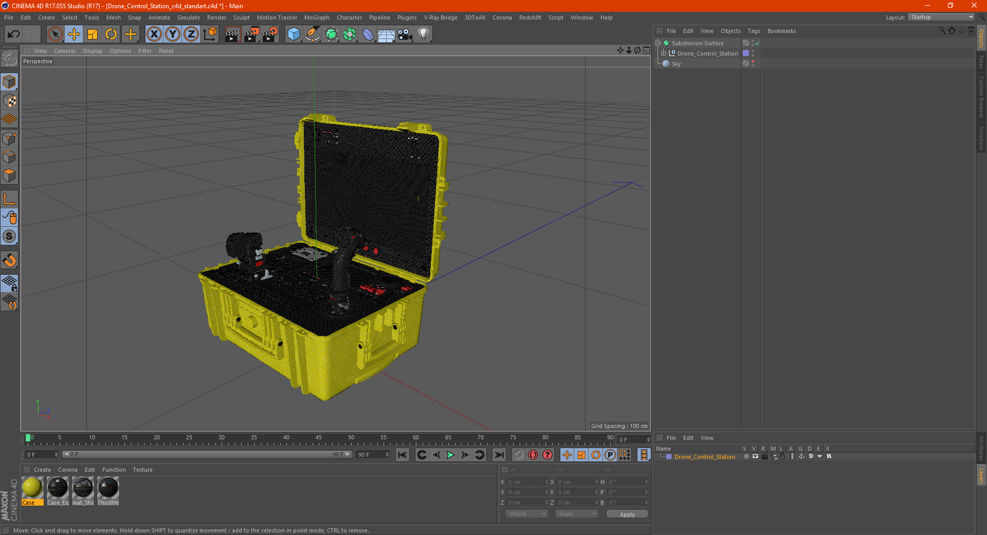 3D Drone Control Station