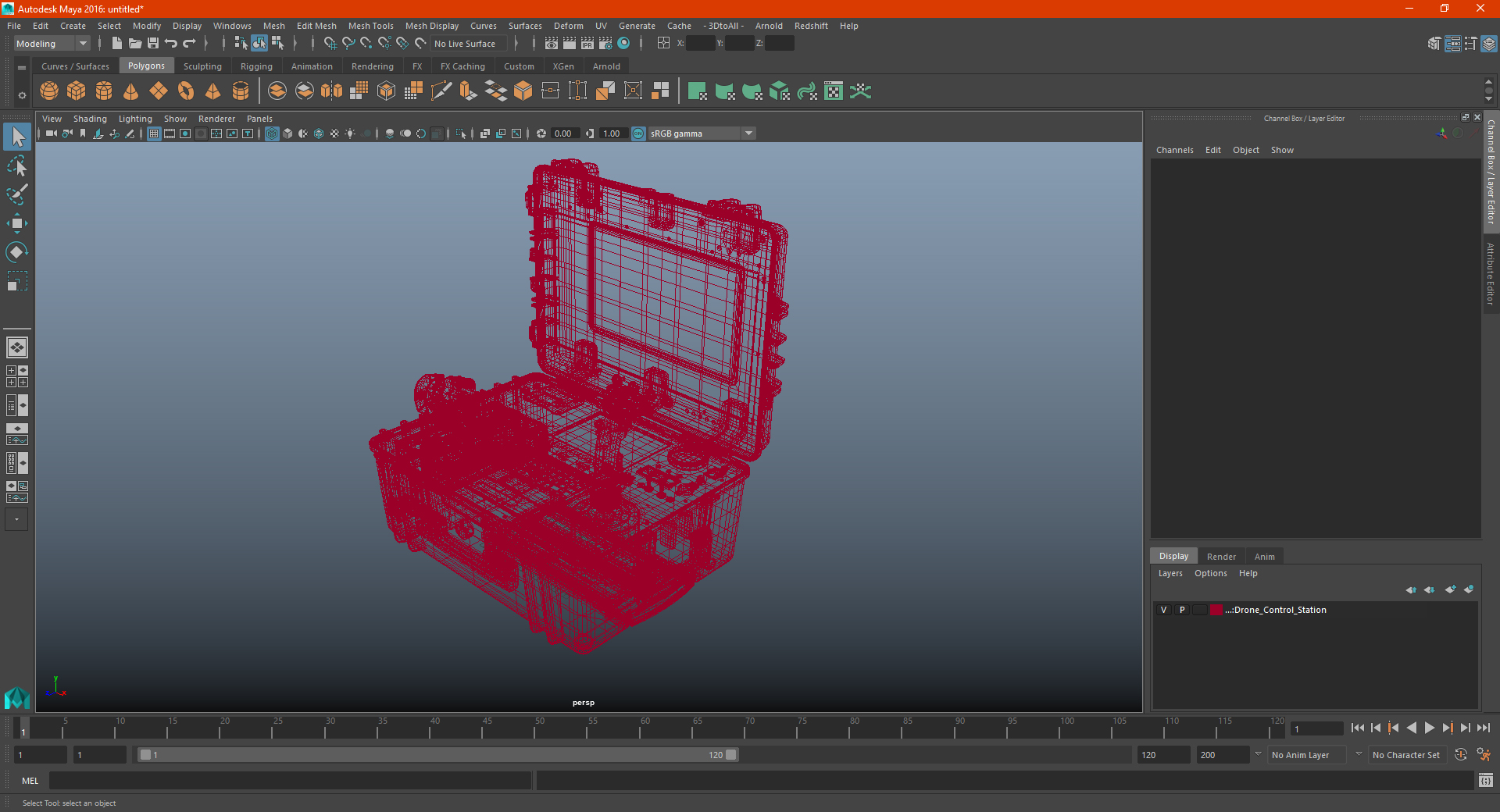 3D Drone Control Station