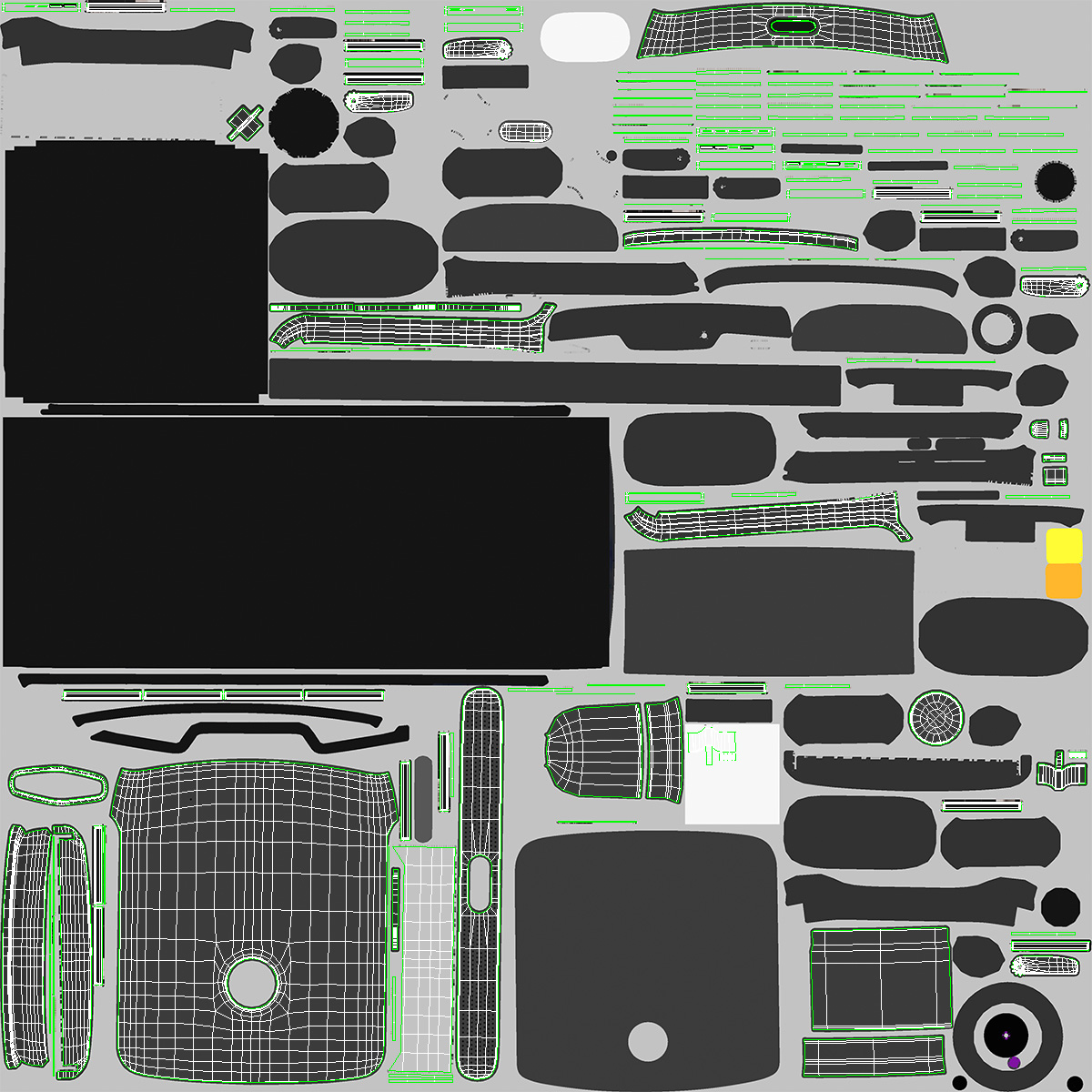 3D model Black Motorola Razr Flip Phone 2020