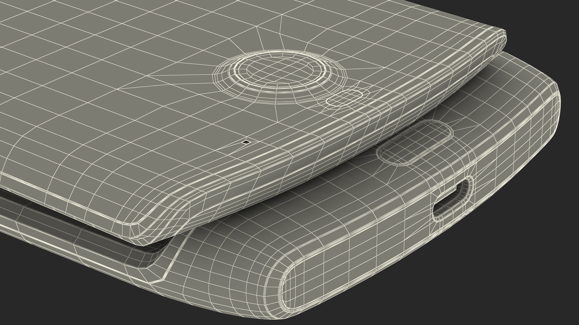 3D model Black Motorola Razr Flip Phone 2020