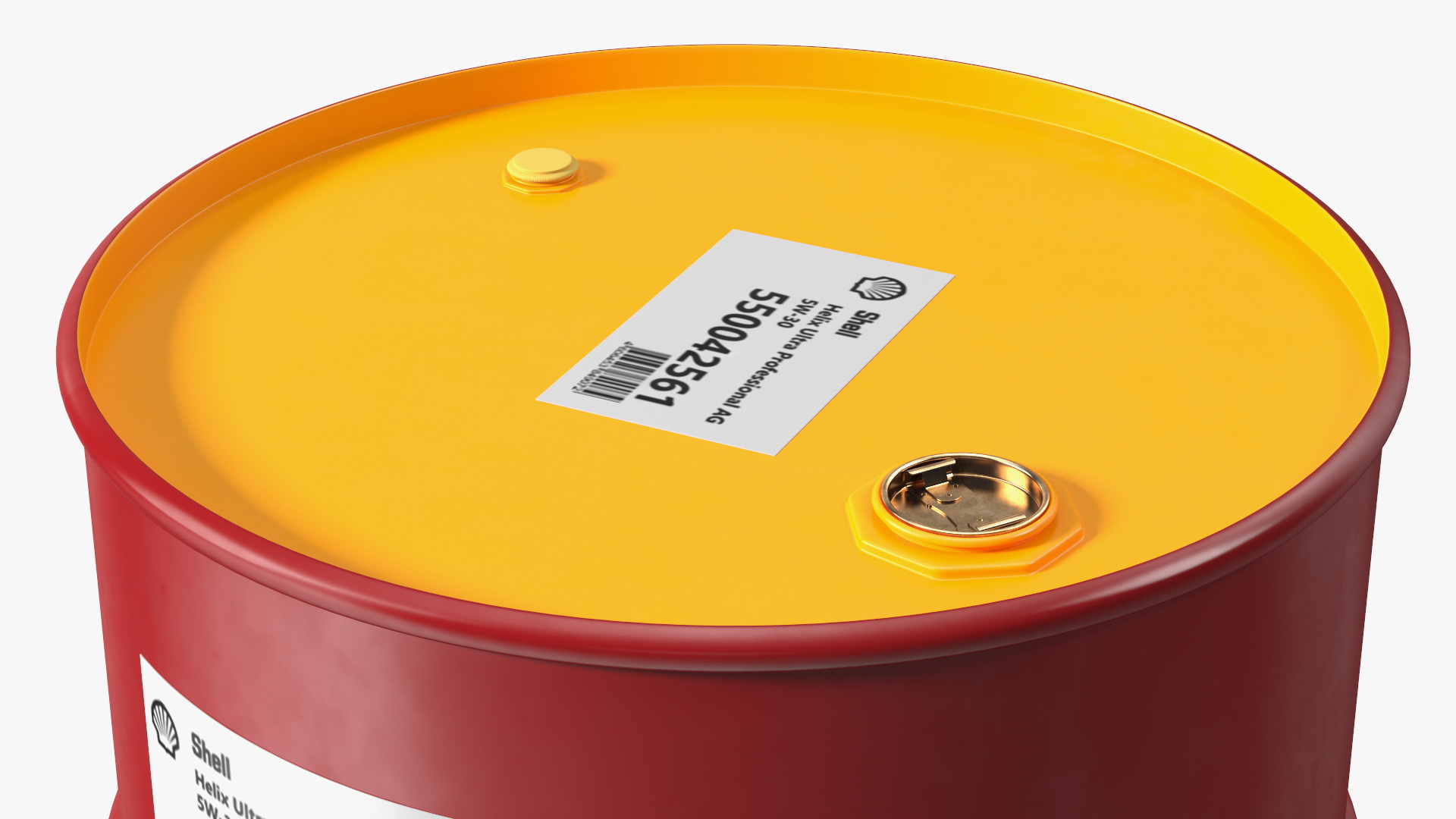 Shell Oil Drum 3D model