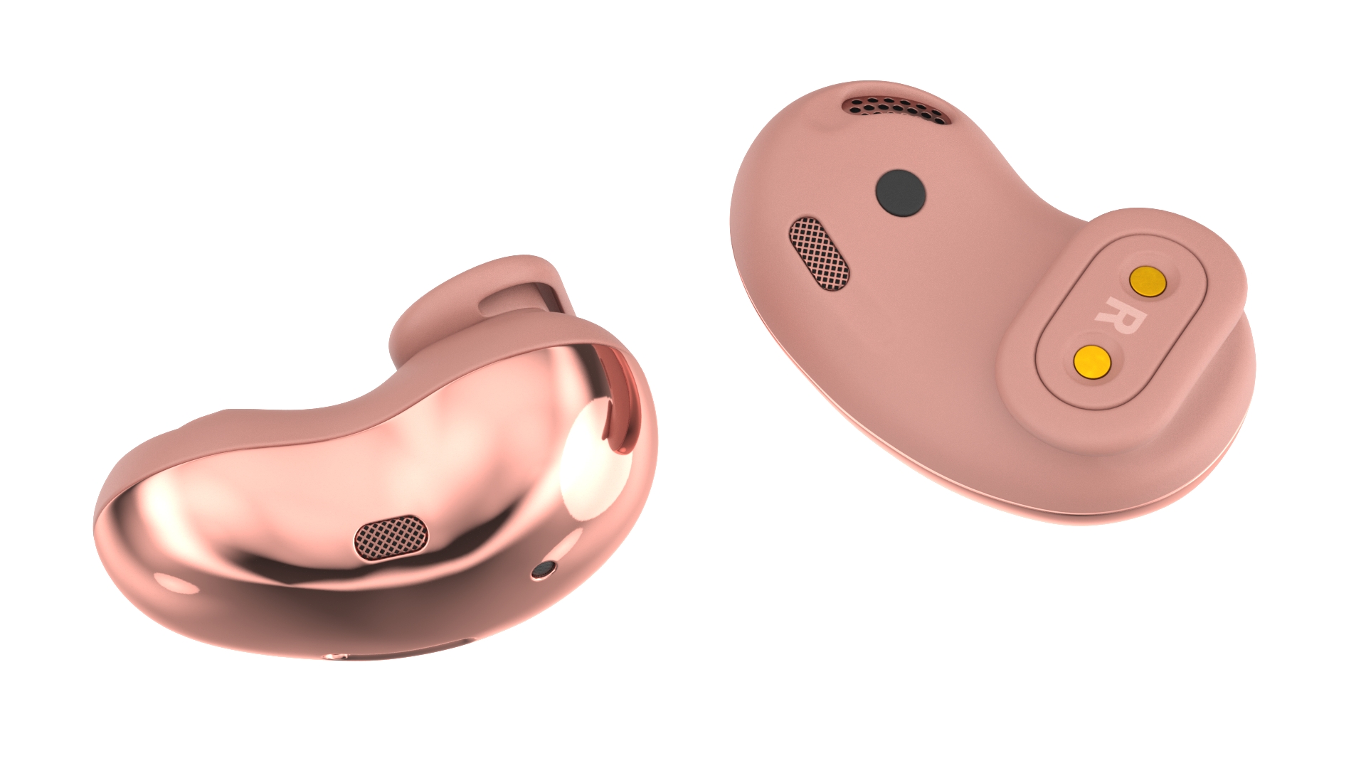 3D Samsung Galaxy Buds Live Mystic Bronze model