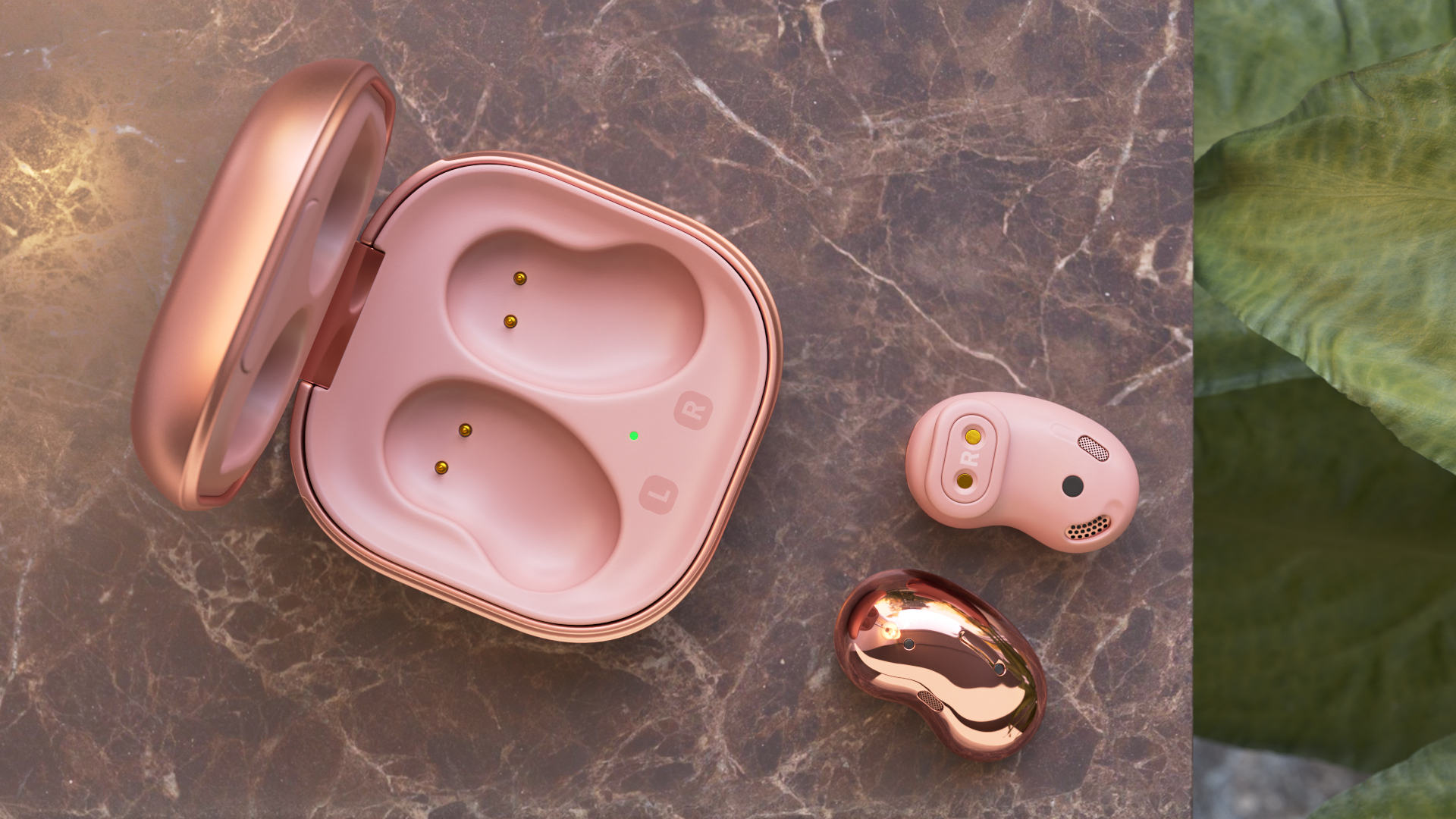 3D Samsung Galaxy Buds Live Mystic Bronze model