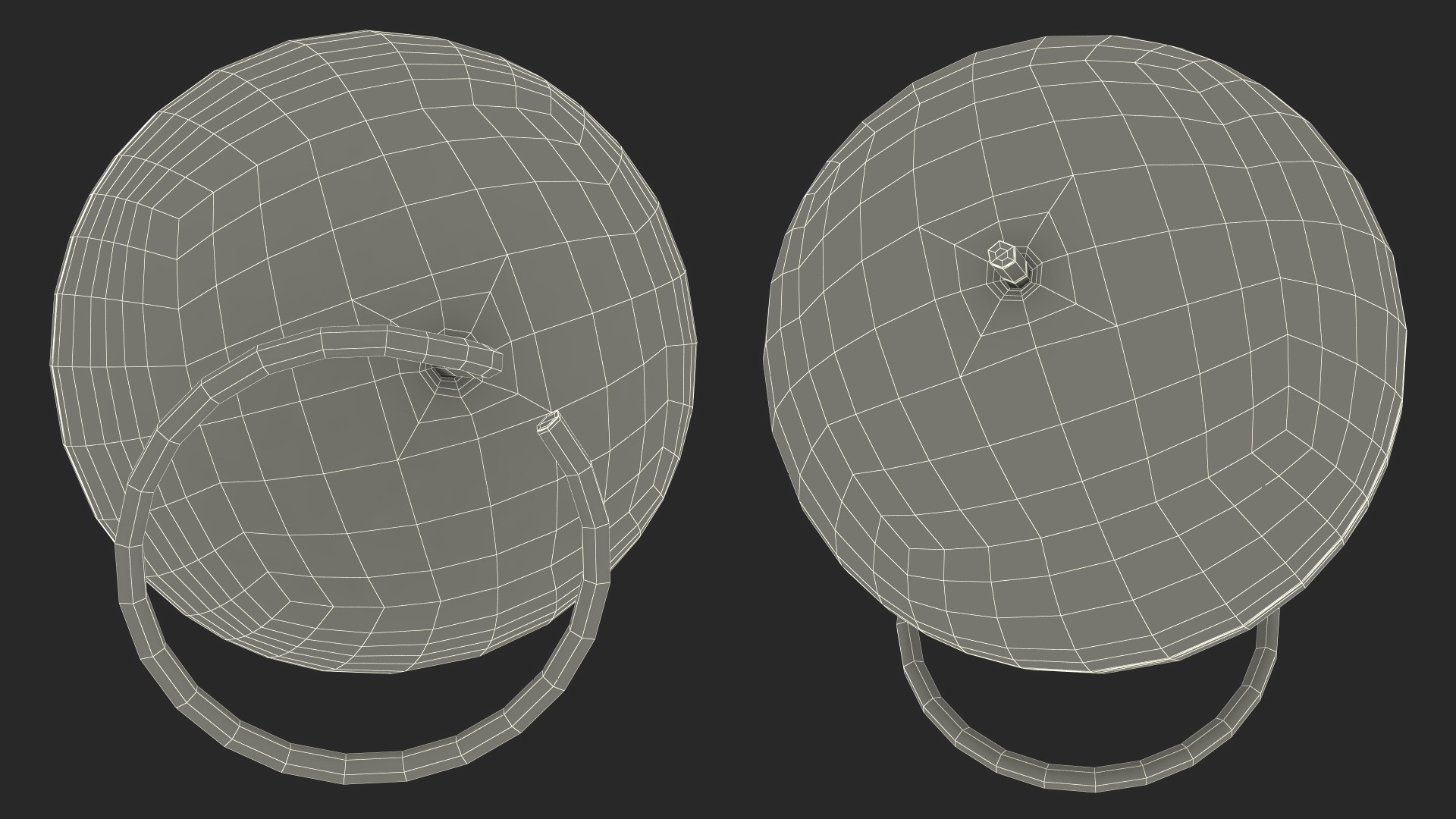 3D Transparent World Globe model