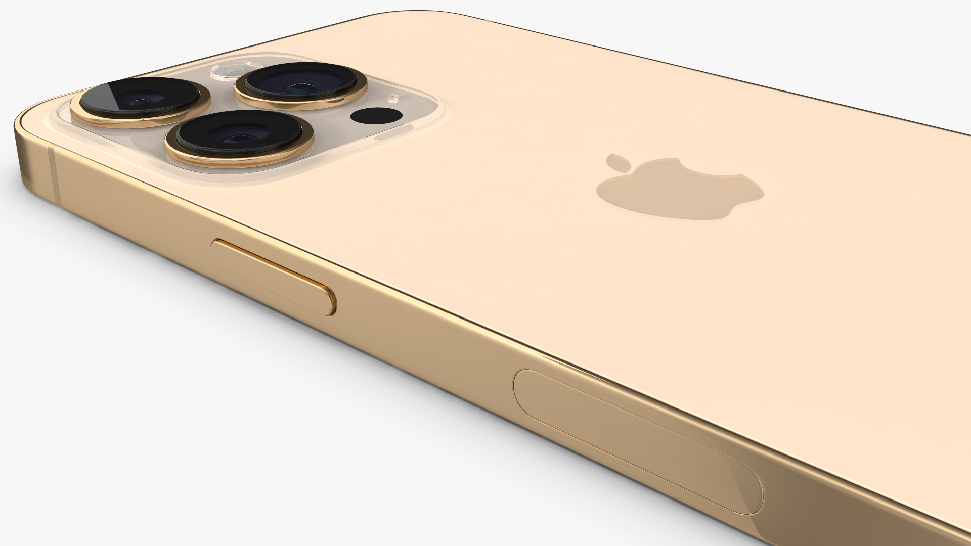 Apple iPhone 13 Pro Gold 3D model