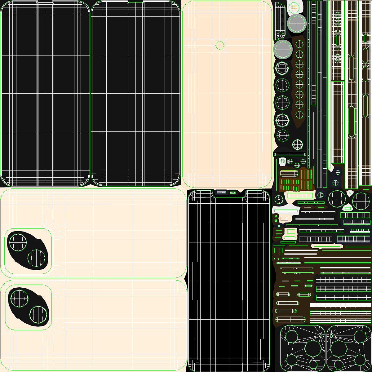 Apple iPhone 13 Pro Gold 3D model