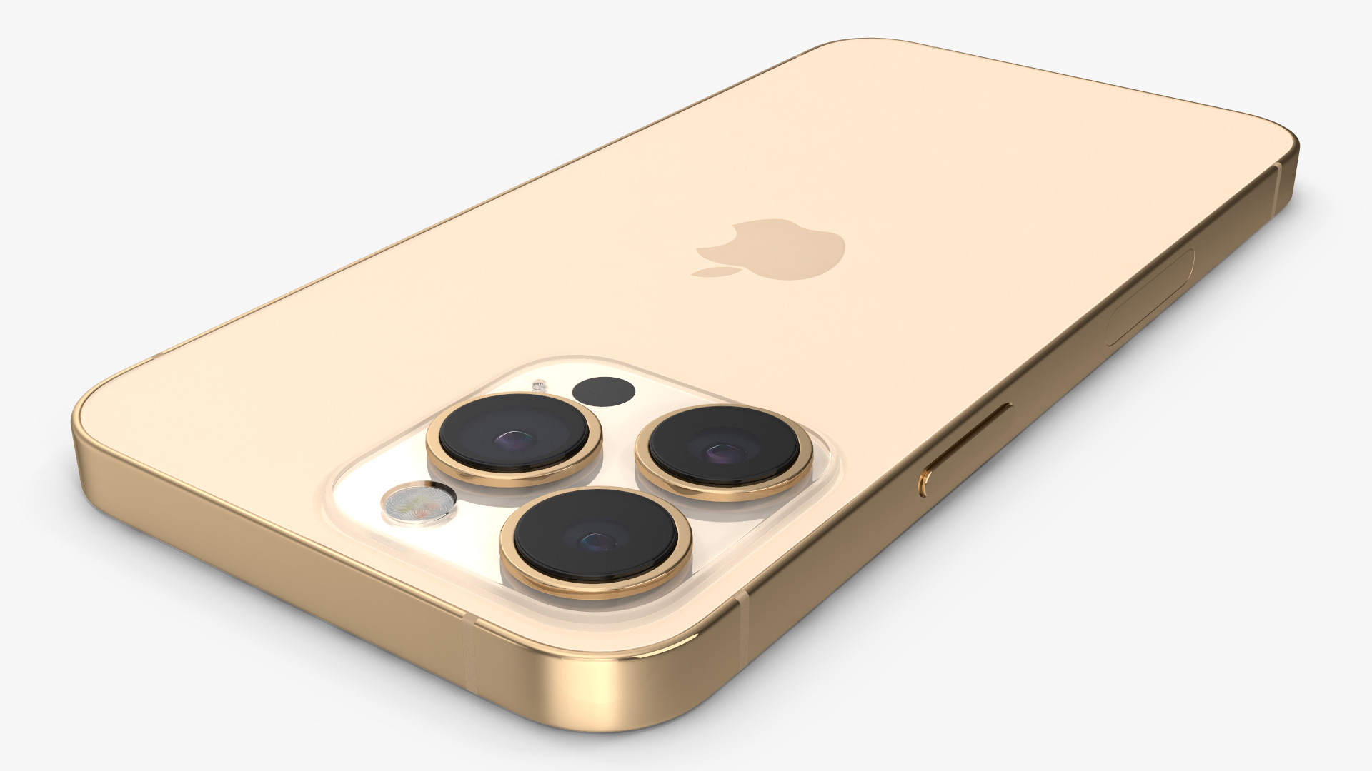 Apple iPhone 13 Pro Gold 3D model