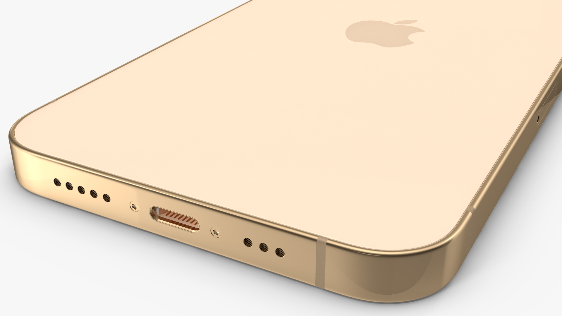 Apple iPhone 13 Pro Gold 3D model