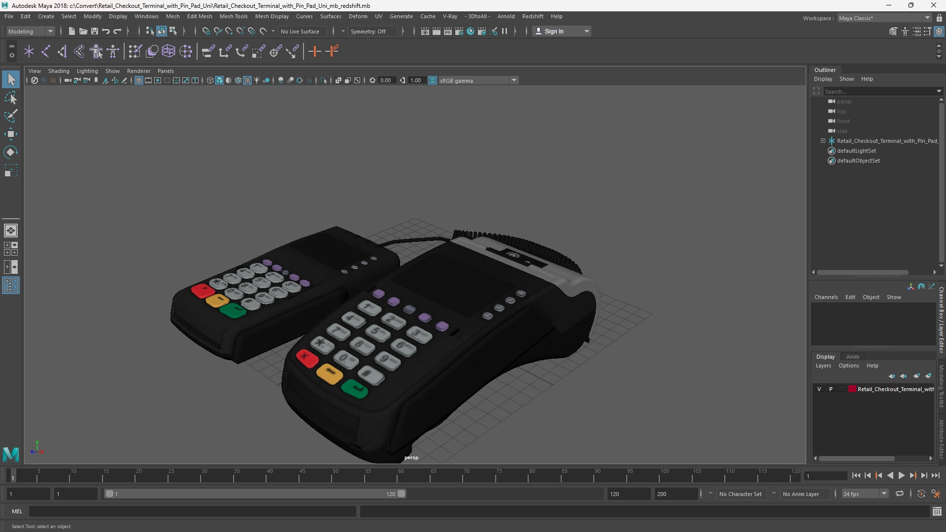 Retail Checkout Terminal with Pin Pad Uni - view 11
