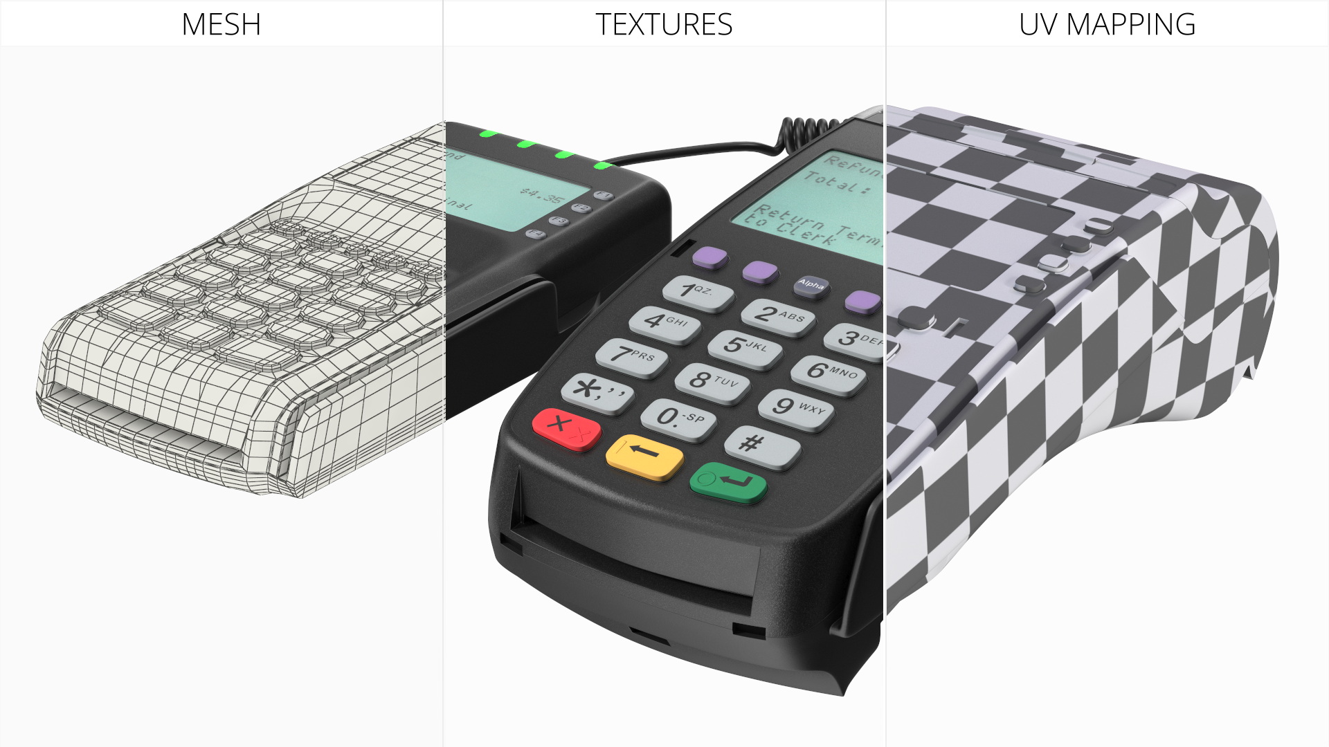 Retail Checkout Terminal with Pin Pad Uni - view 8