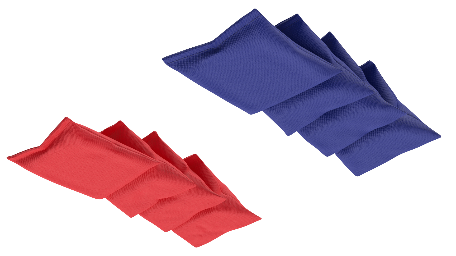 Toss Bean Bags for Cornhole Game 3D