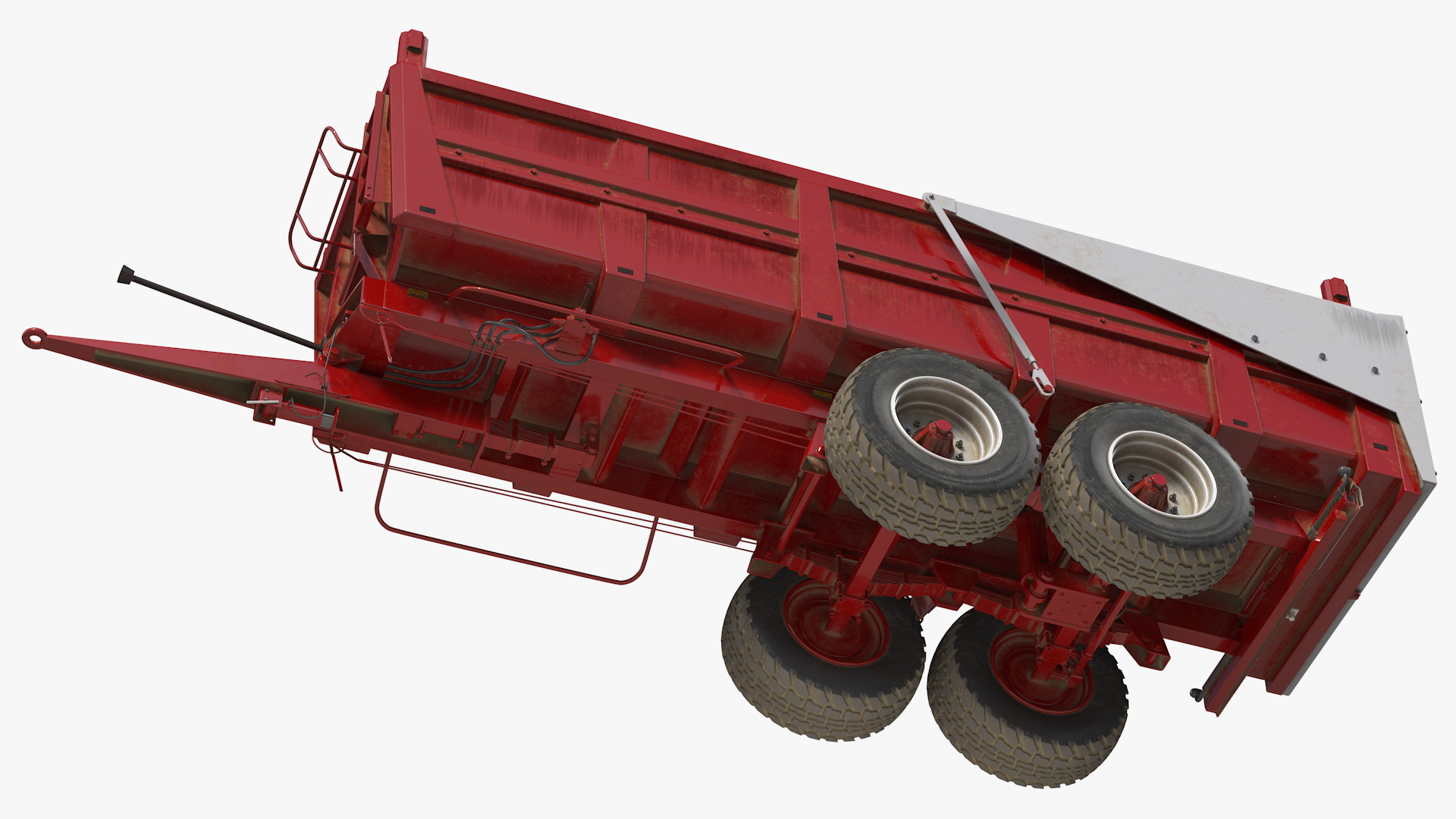 Body Tipper Trailer 3D model