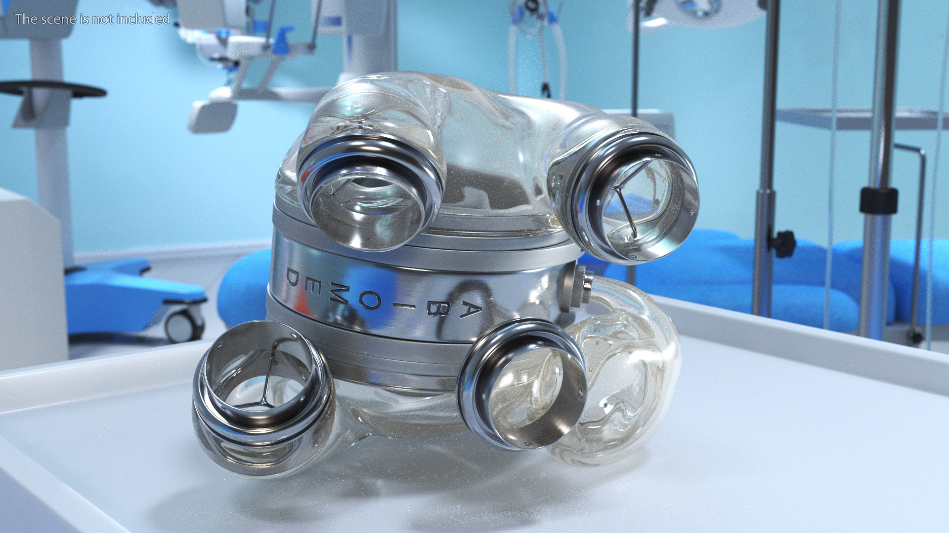 Abiomed Artificial Heart 3D model