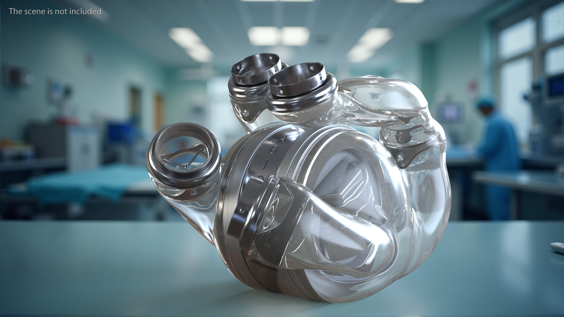 Abiomed Artificial Heart 3D model