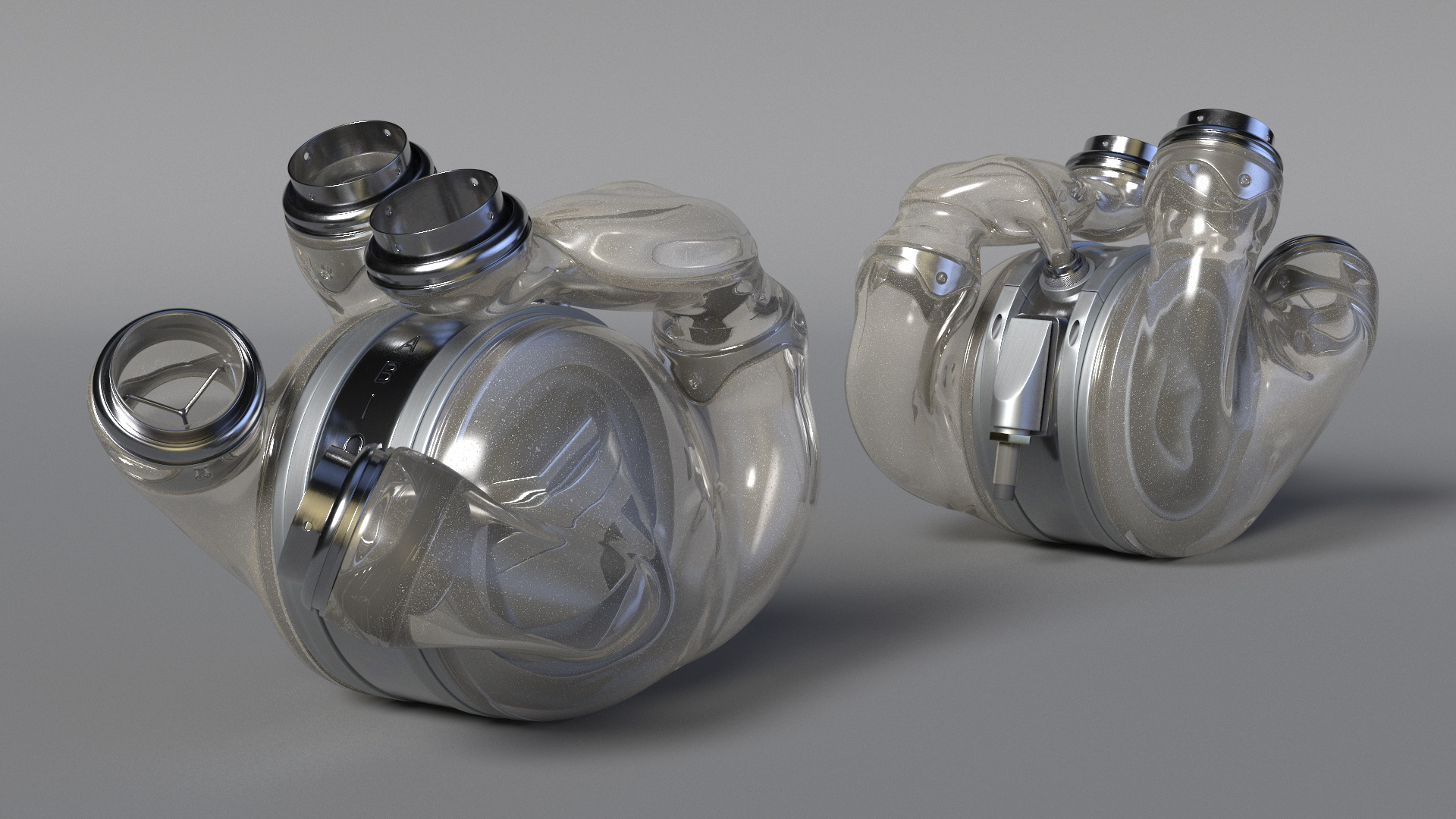 Abiomed Artificial Heart 3D model