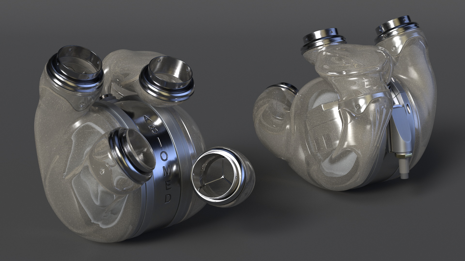 Abiomed Artificial Heart 3D model