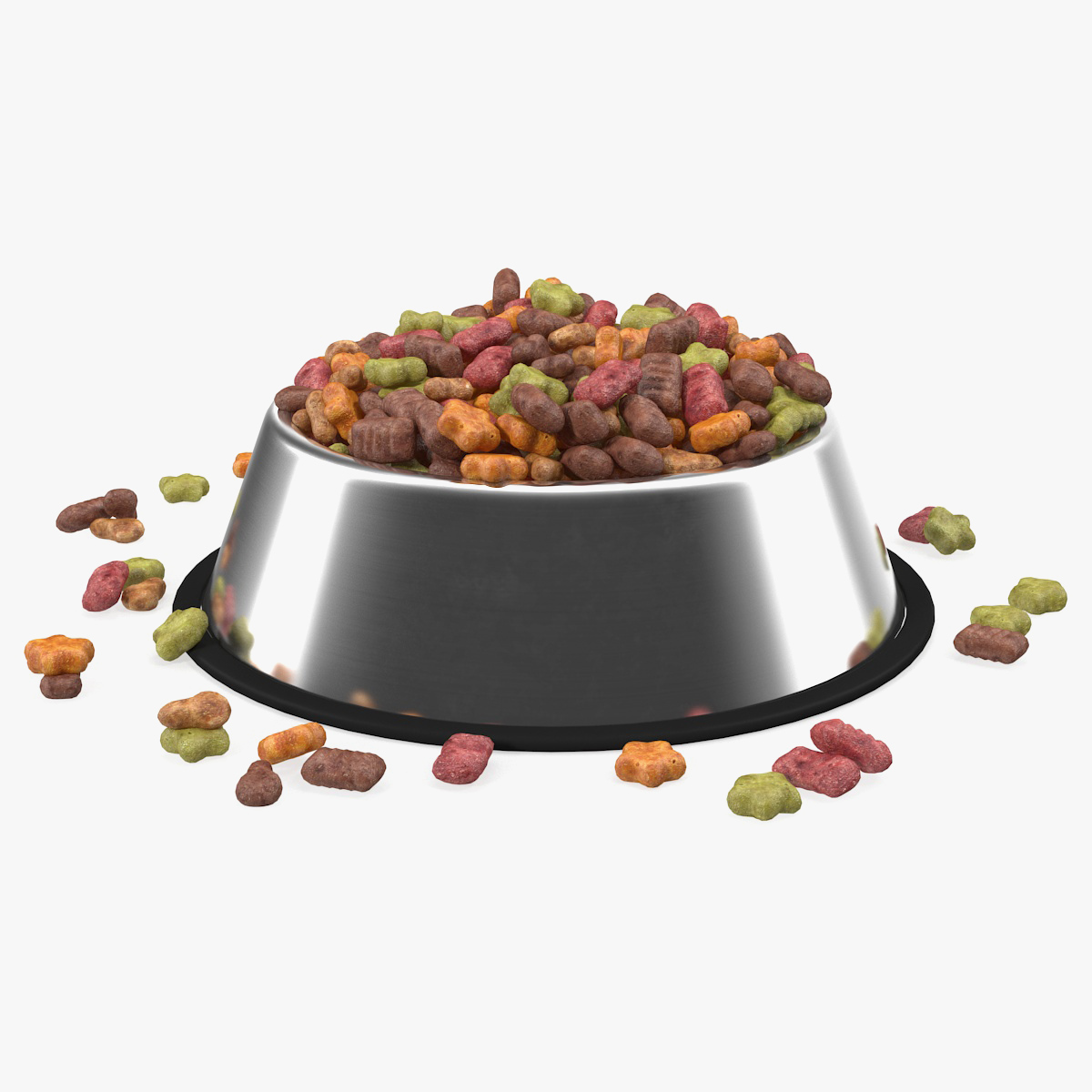 Dry Pet Food Stainless Steel Bowl, view 4