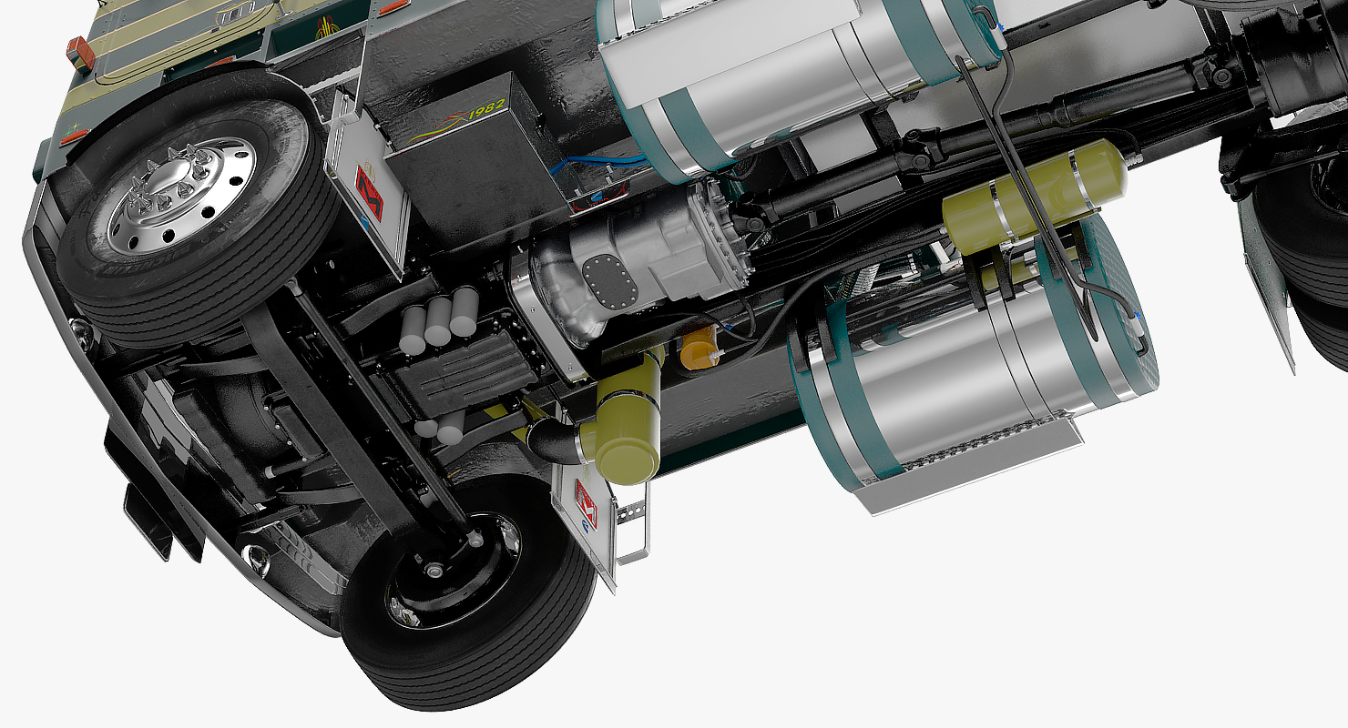 3D model Cabover Truck Marmon 110P