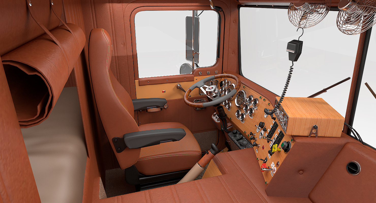 3D model Cabover Truck Marmon 110P