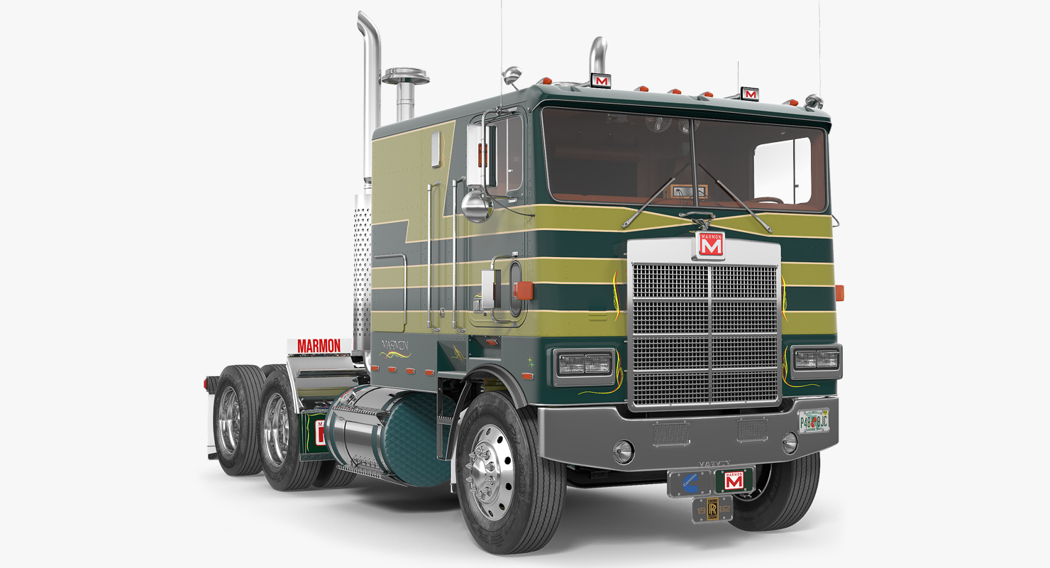 3D model Cabover Truck Marmon 110P