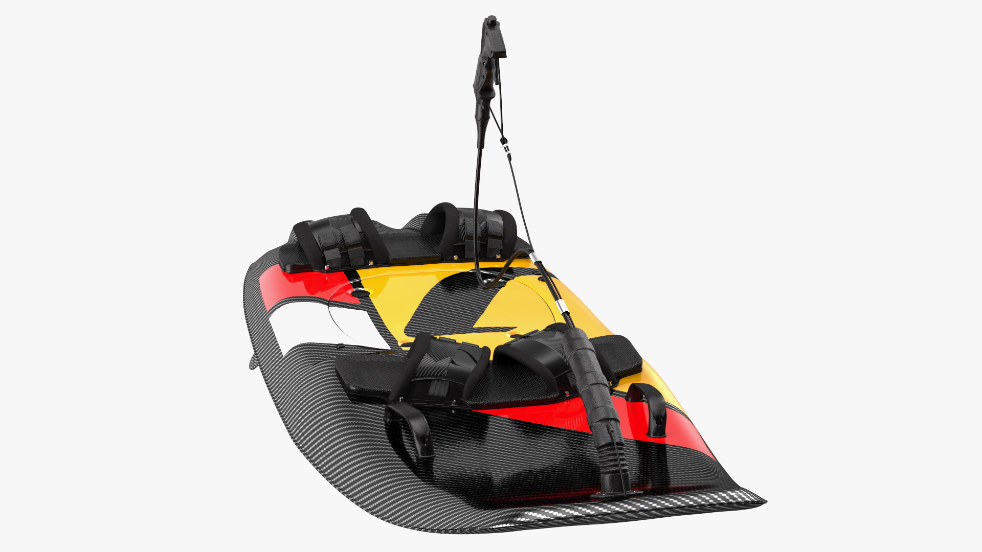 Motorised Carbon Fiber Surfboard 3D