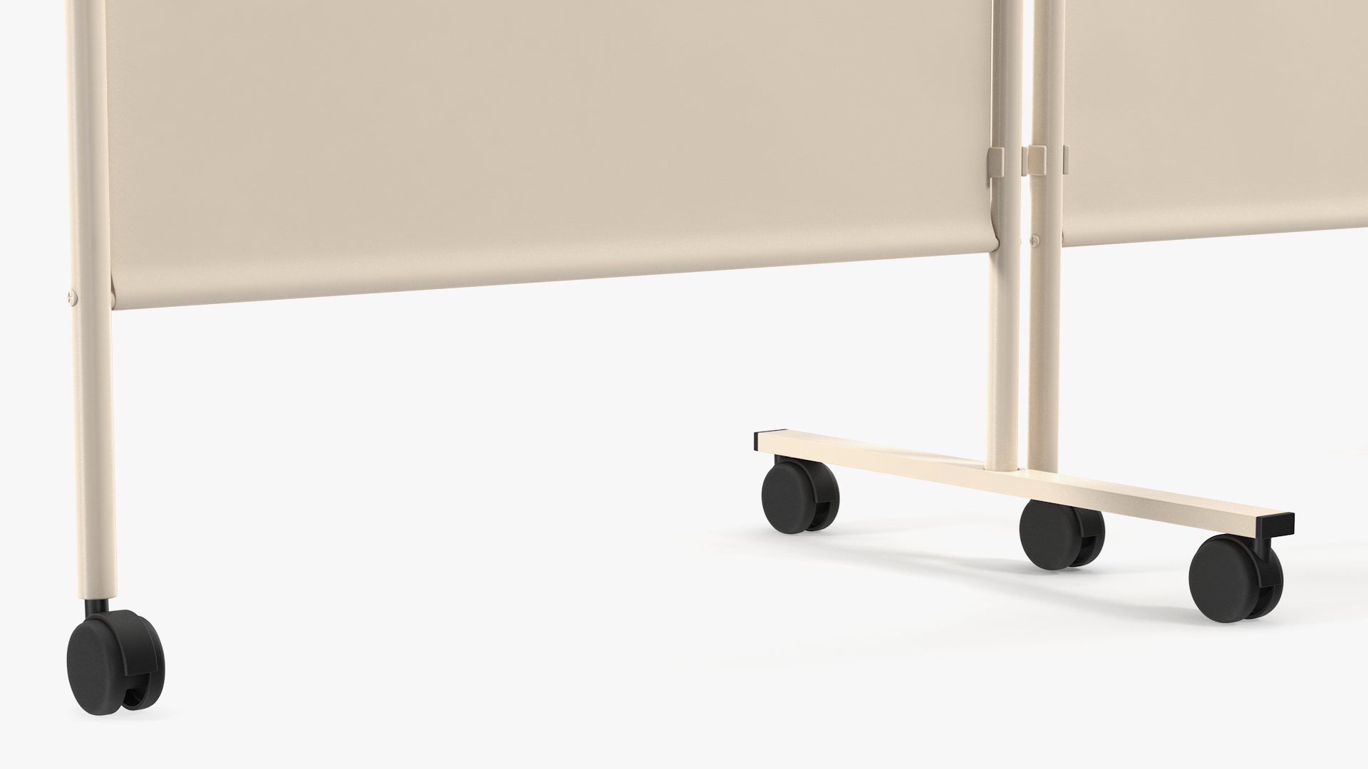 Hospital Privacy Screen Beige 3D model