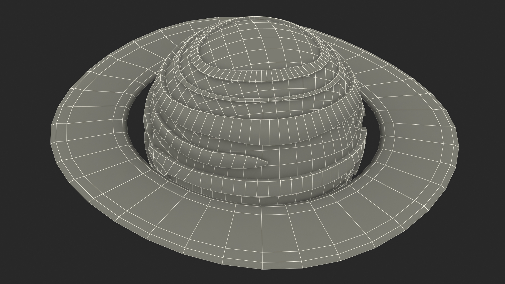 3D Cartoon Planet Uranus