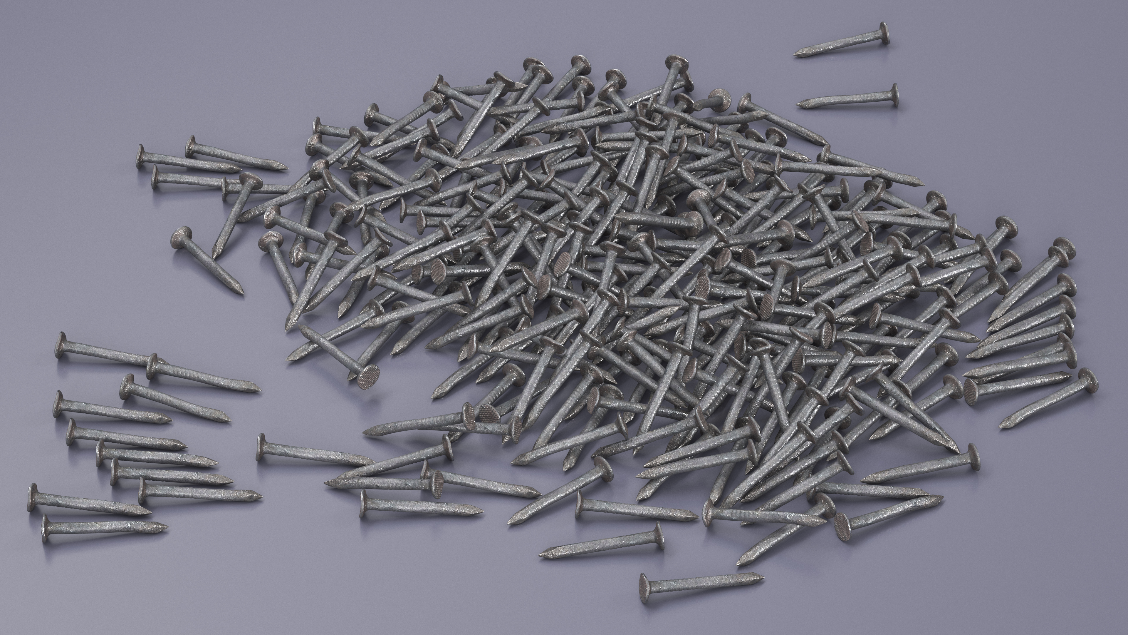 Connector Nails Old 3D model