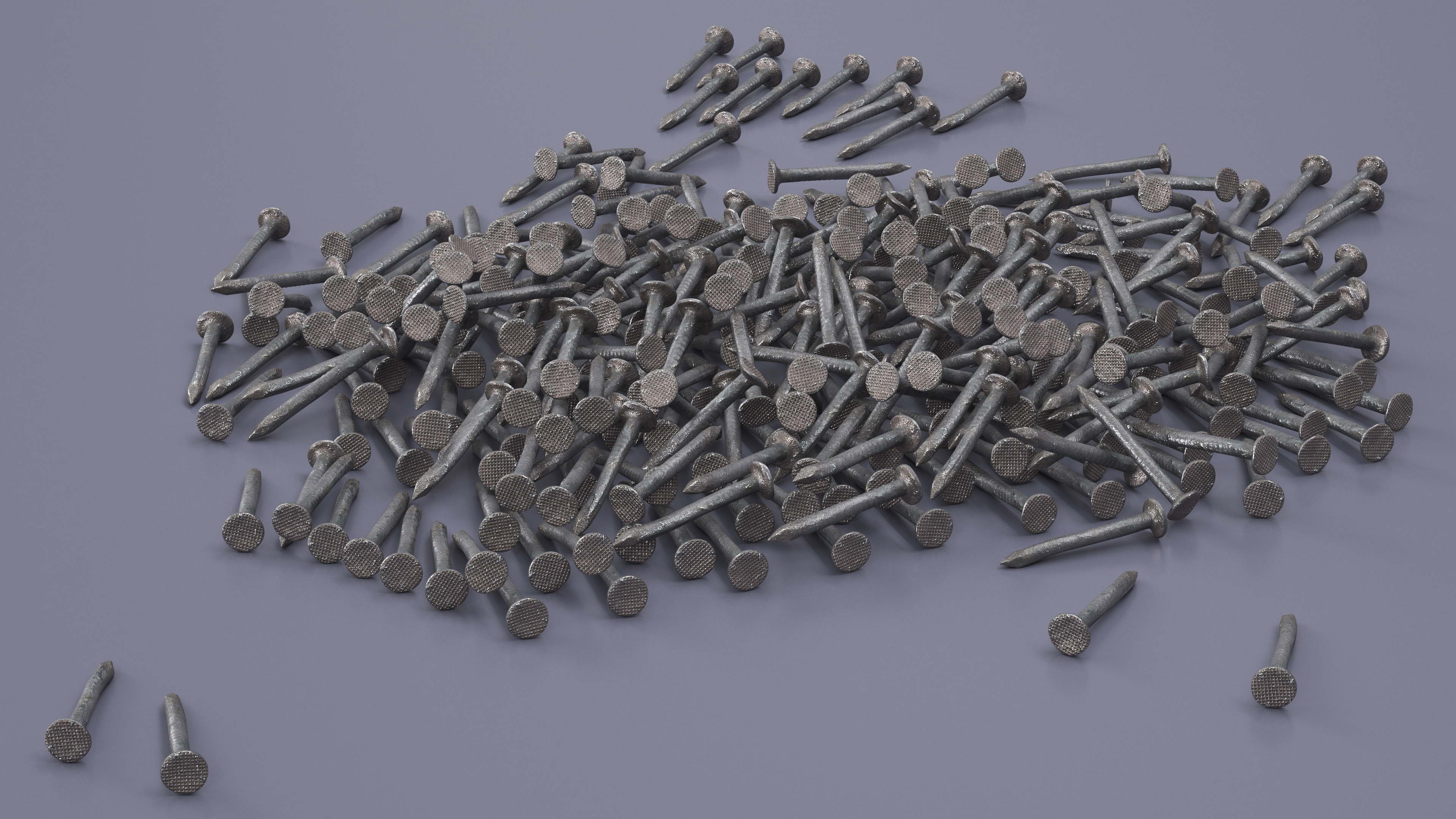 Connector Nails Old 3D model