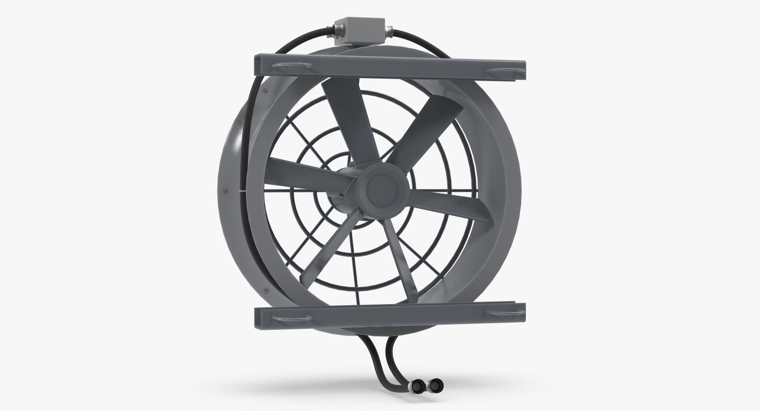 3D Industrial Fan Cooler