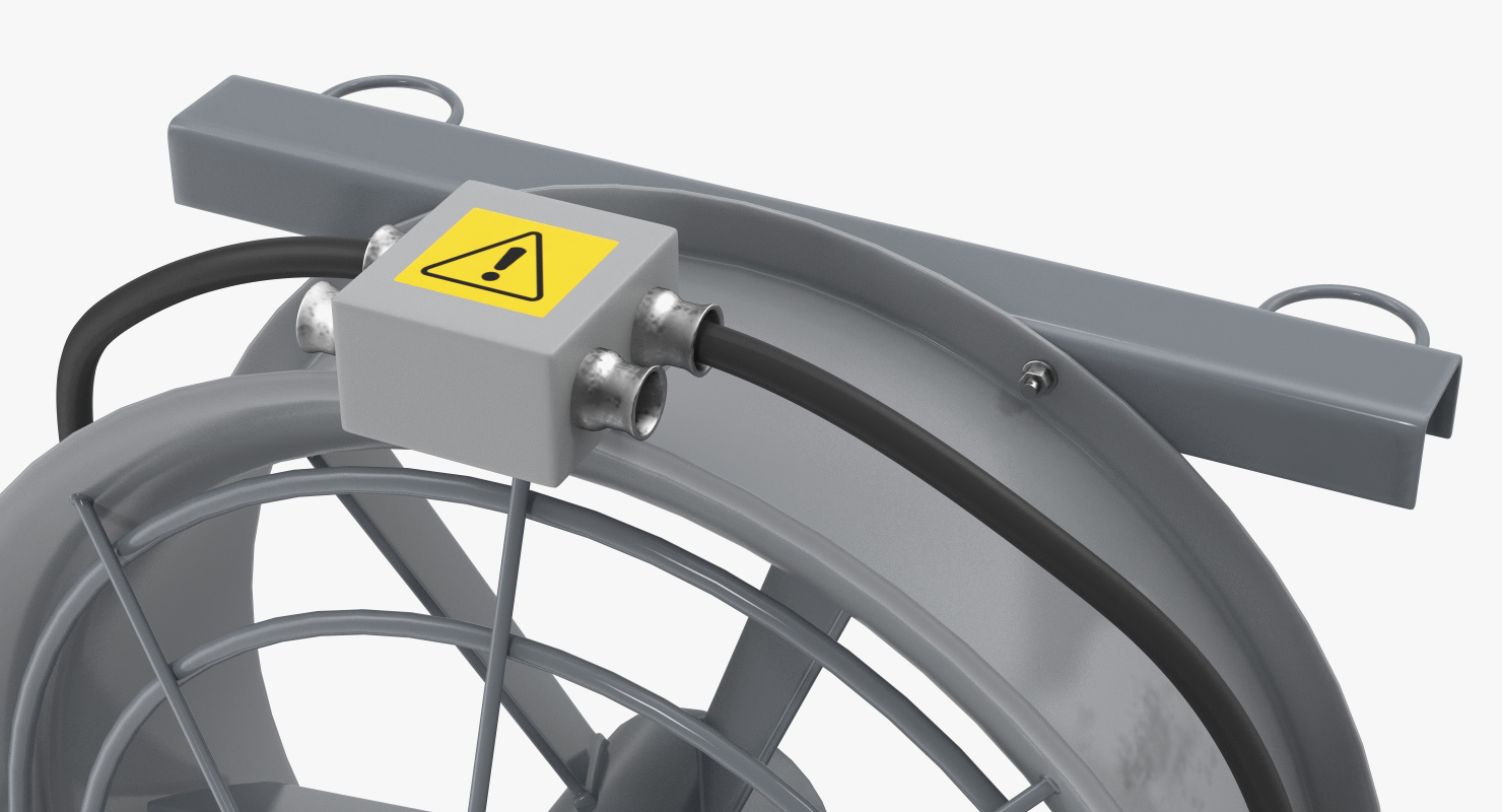 3D Industrial Fan Cooler