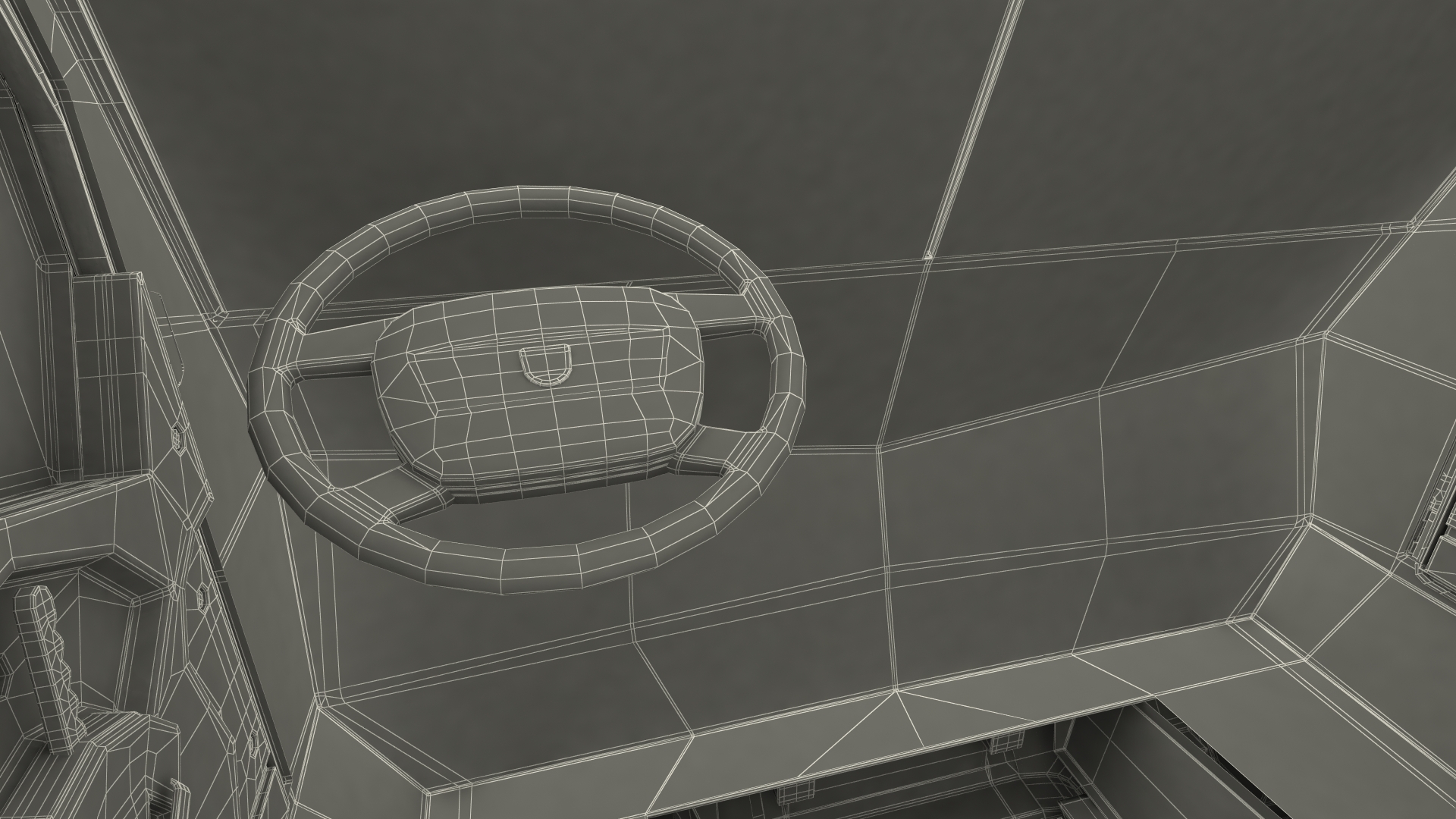 3D model KAMAZ 63968 Typhoon MRAP Simple Interior