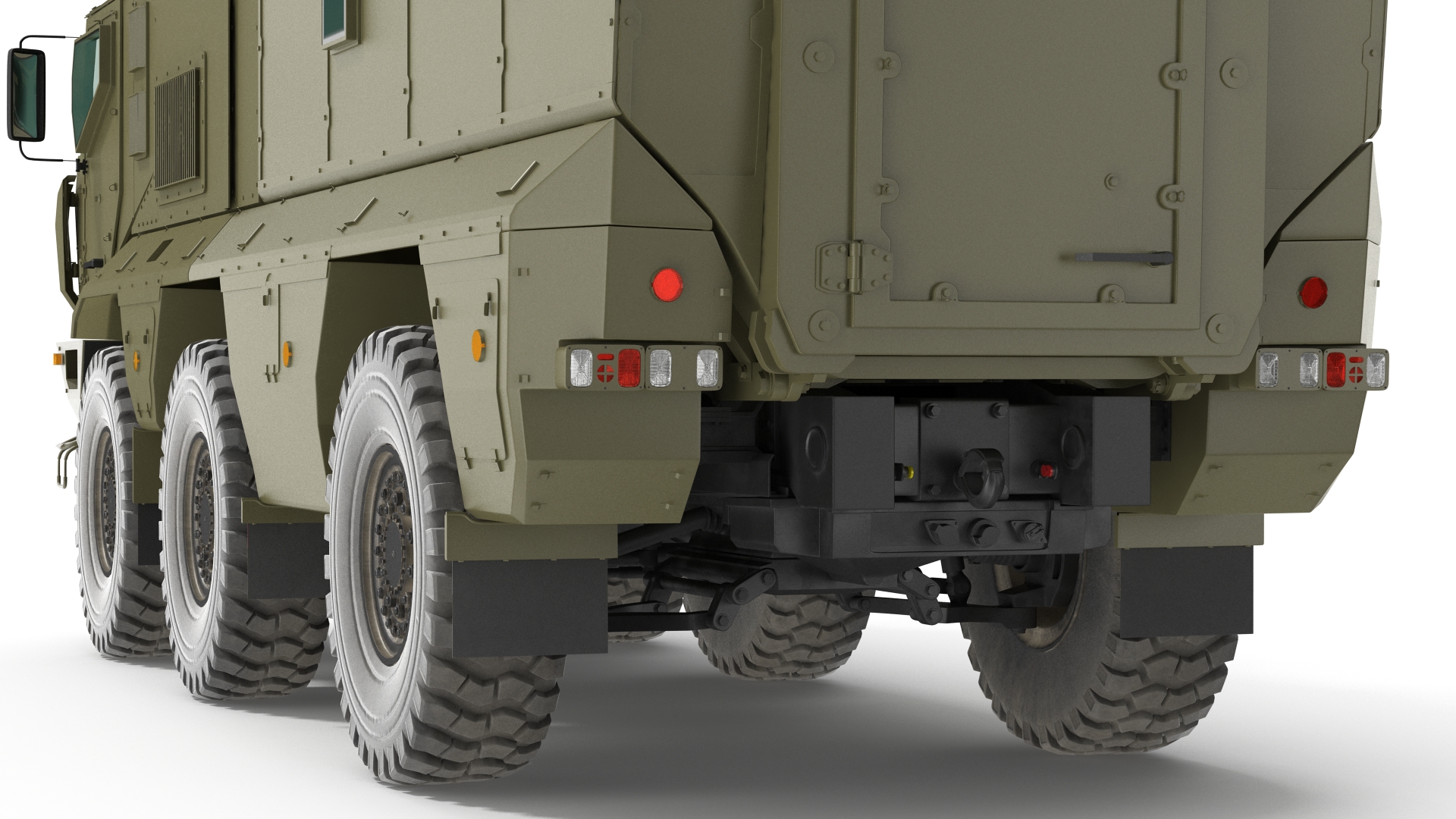3D model KAMAZ 63968 Typhoon MRAP Simple Interior