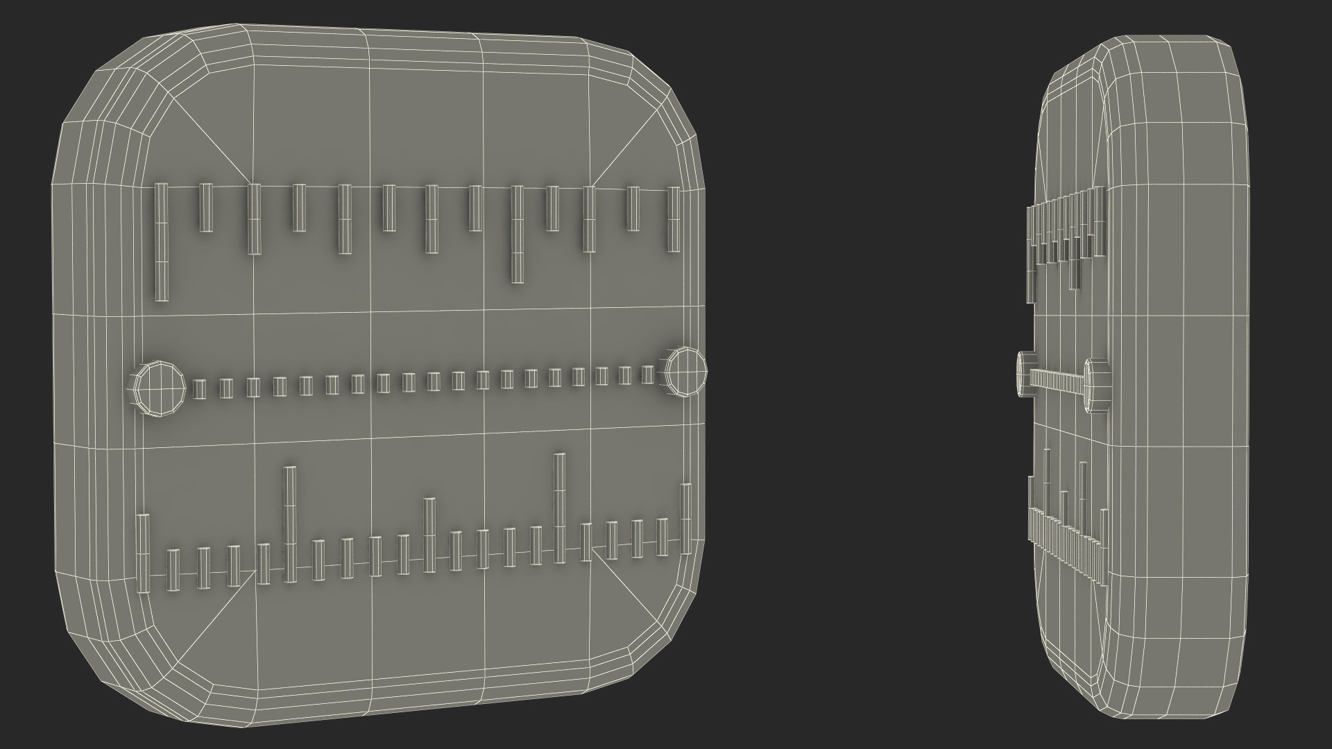 3D iPhone iOS Measure Icon model