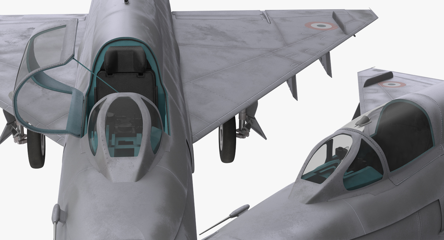 3D MiG 21 Bison Indian Air Force IAF model