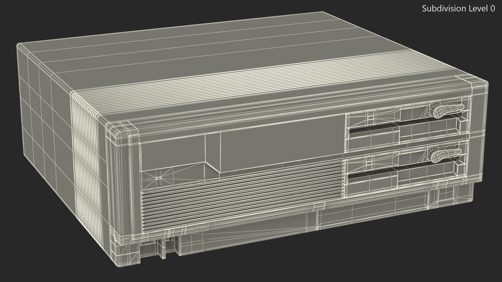 Vintage Computer Workstation Terminal 3D